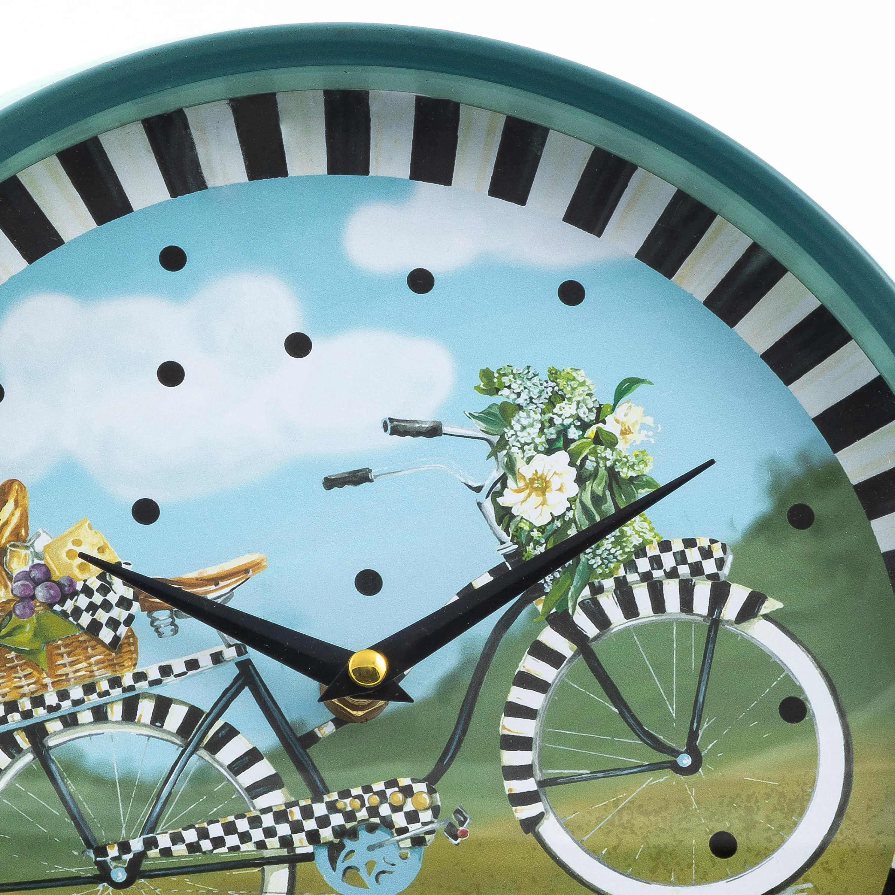 Bike Ride Wall Clock