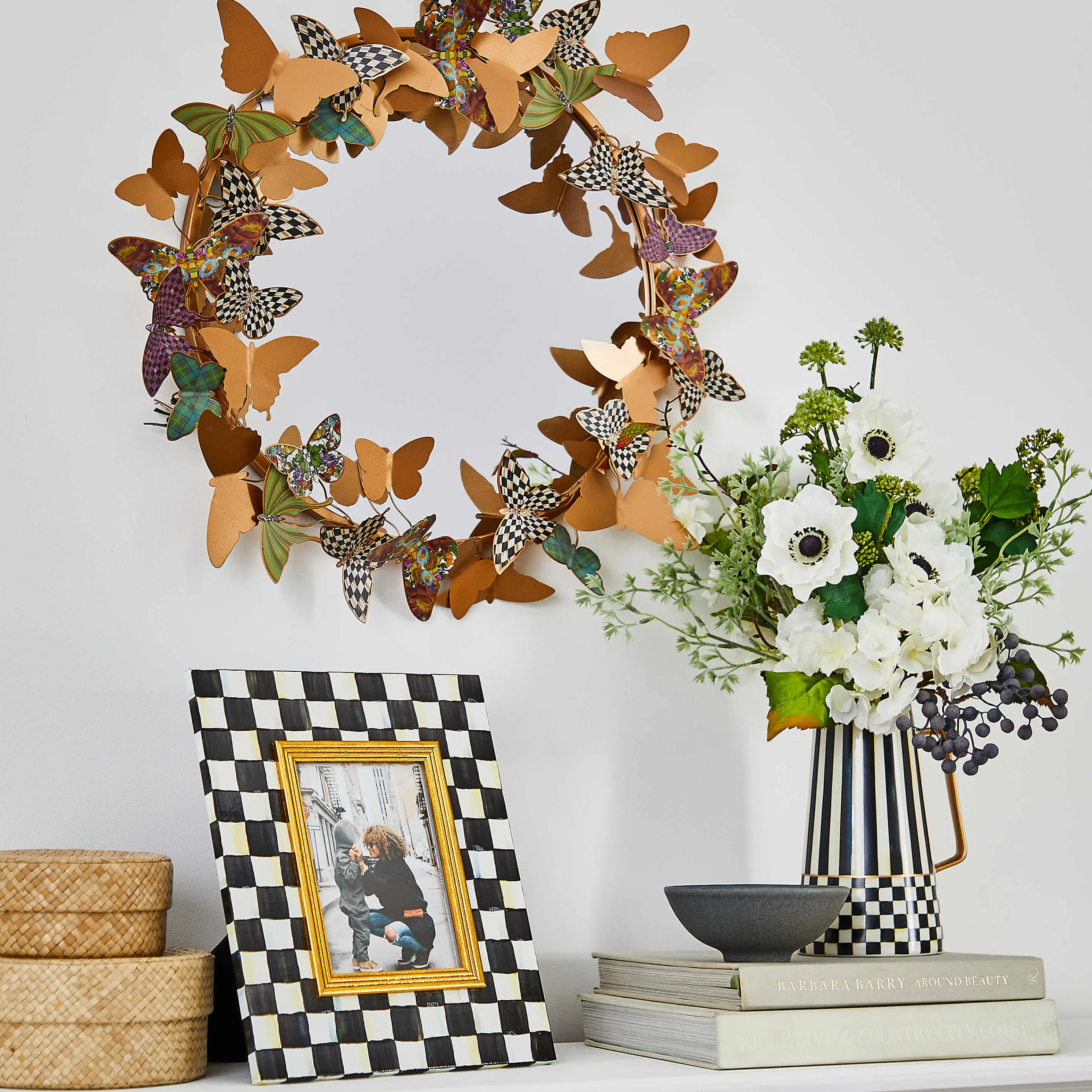 Butterfly Garden Mirror