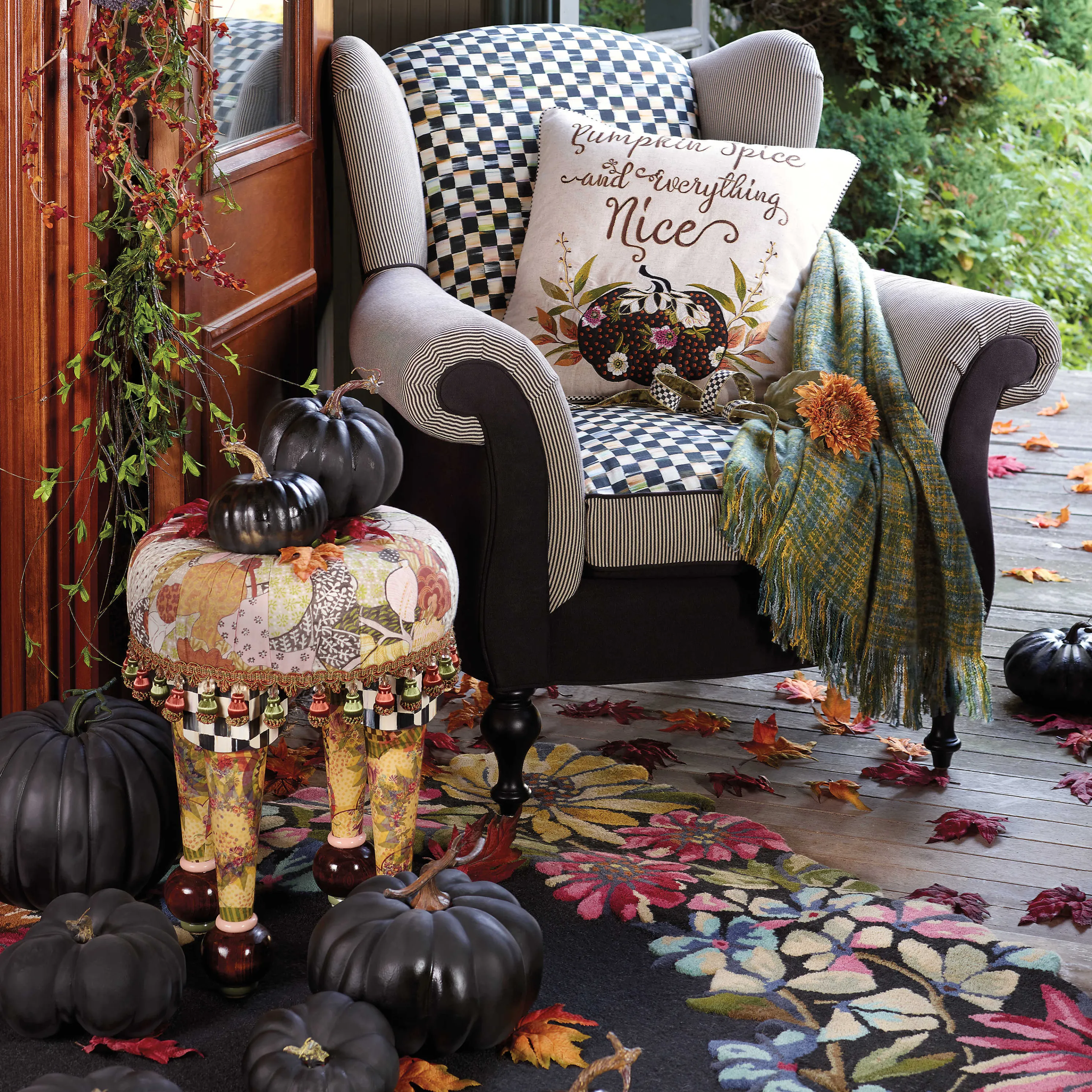 Butterfly Garden Rug - 3' X 5'