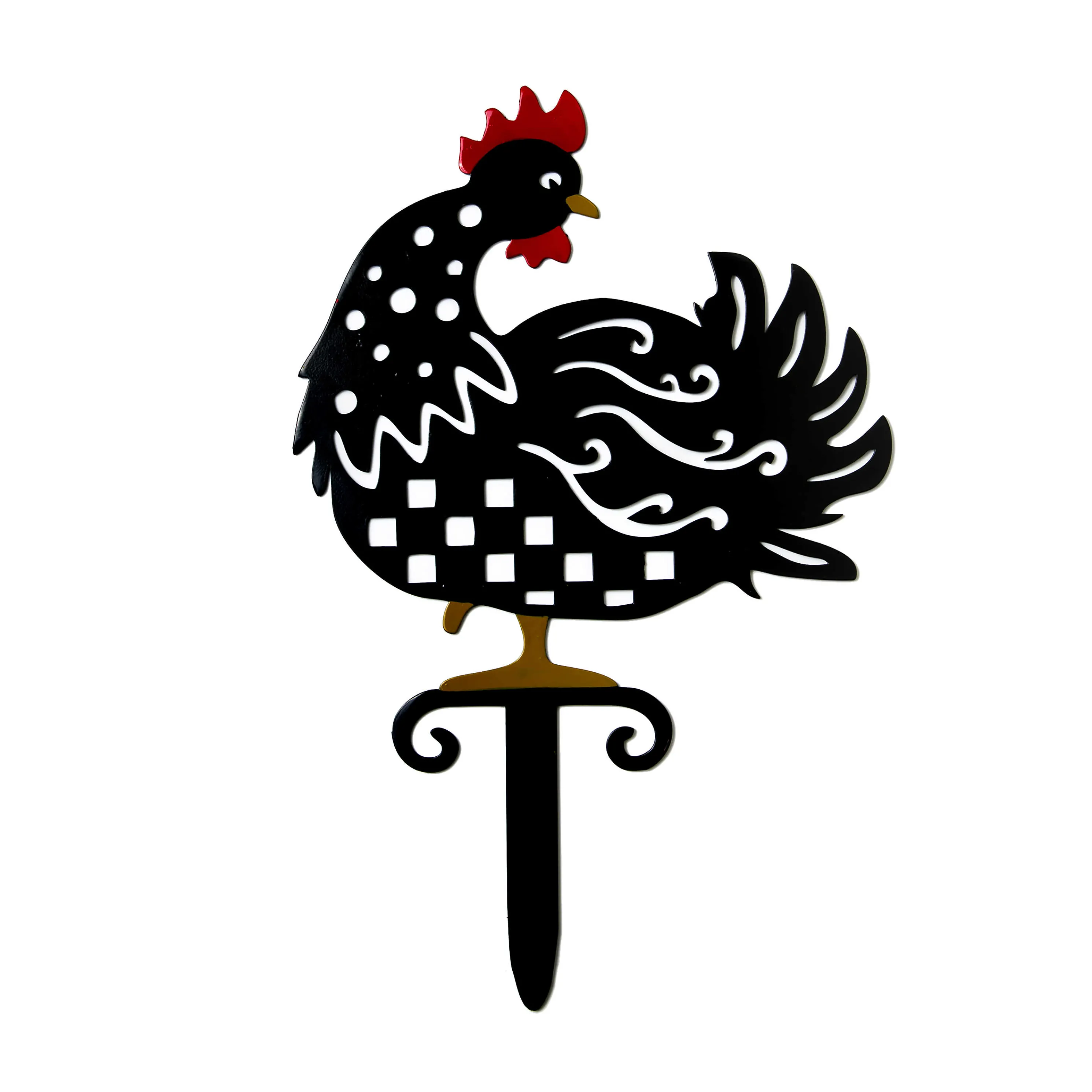 Chicken Lawn Stake - Standing