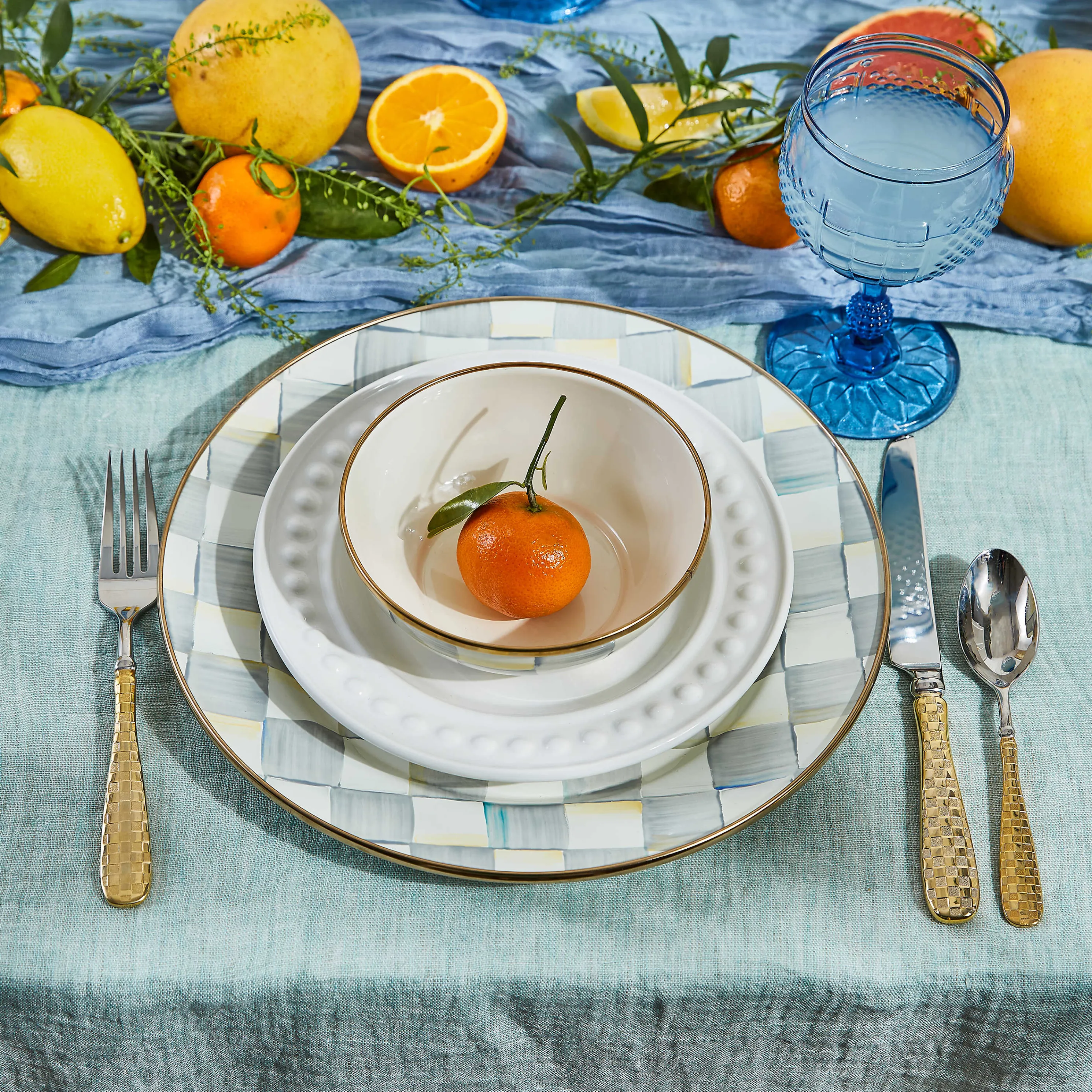 Coquette Goblet - Blue