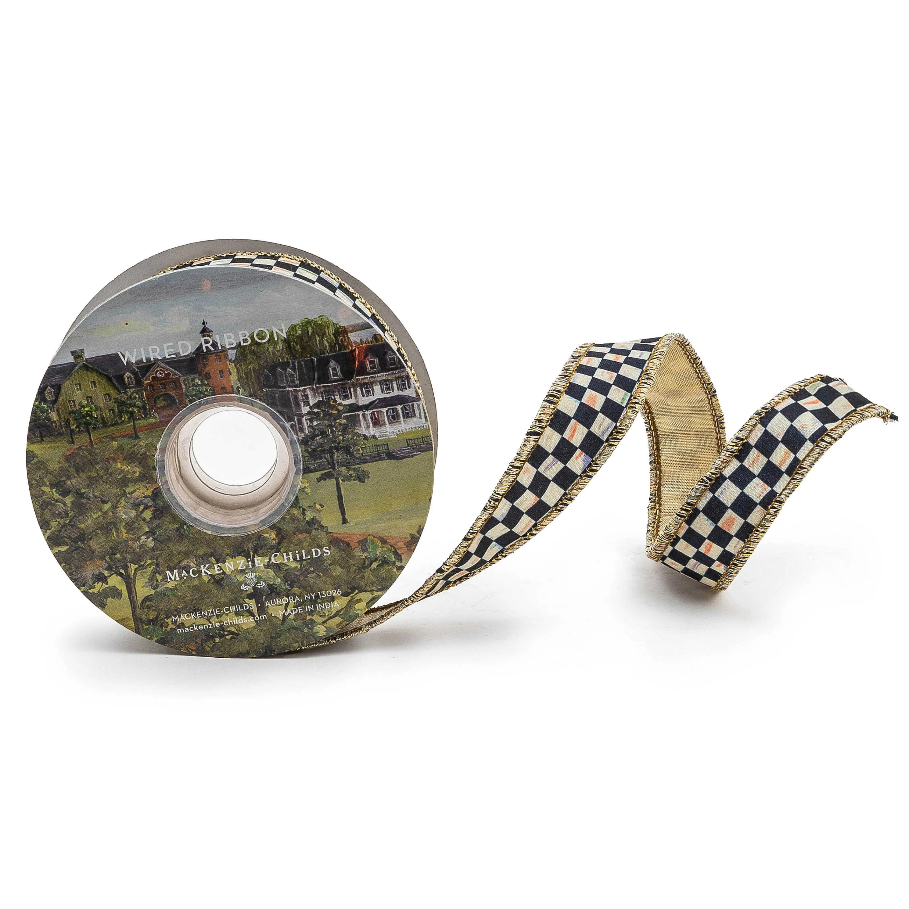 Courtly Check 1" Ribbon
