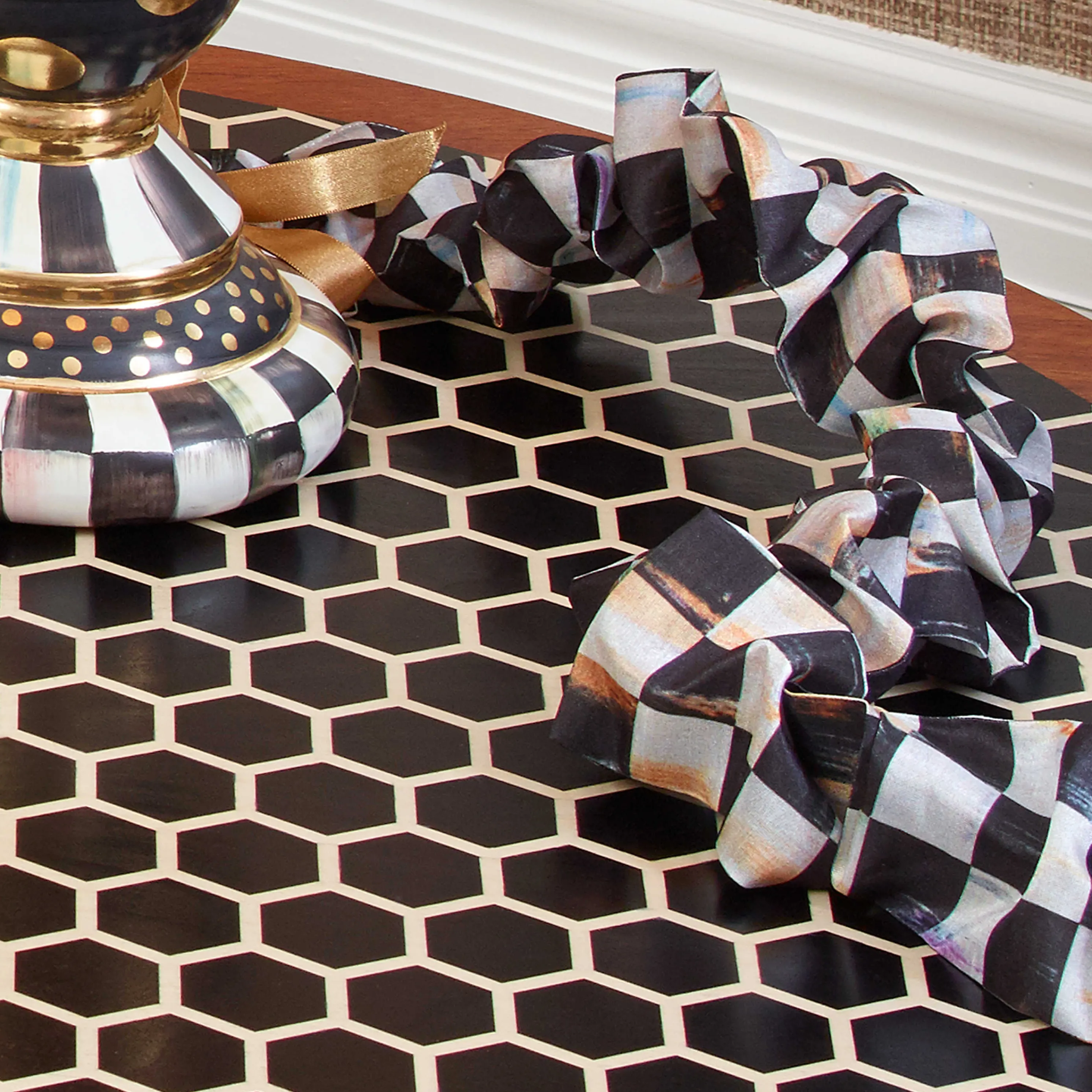 Courtly Check Cord Cover