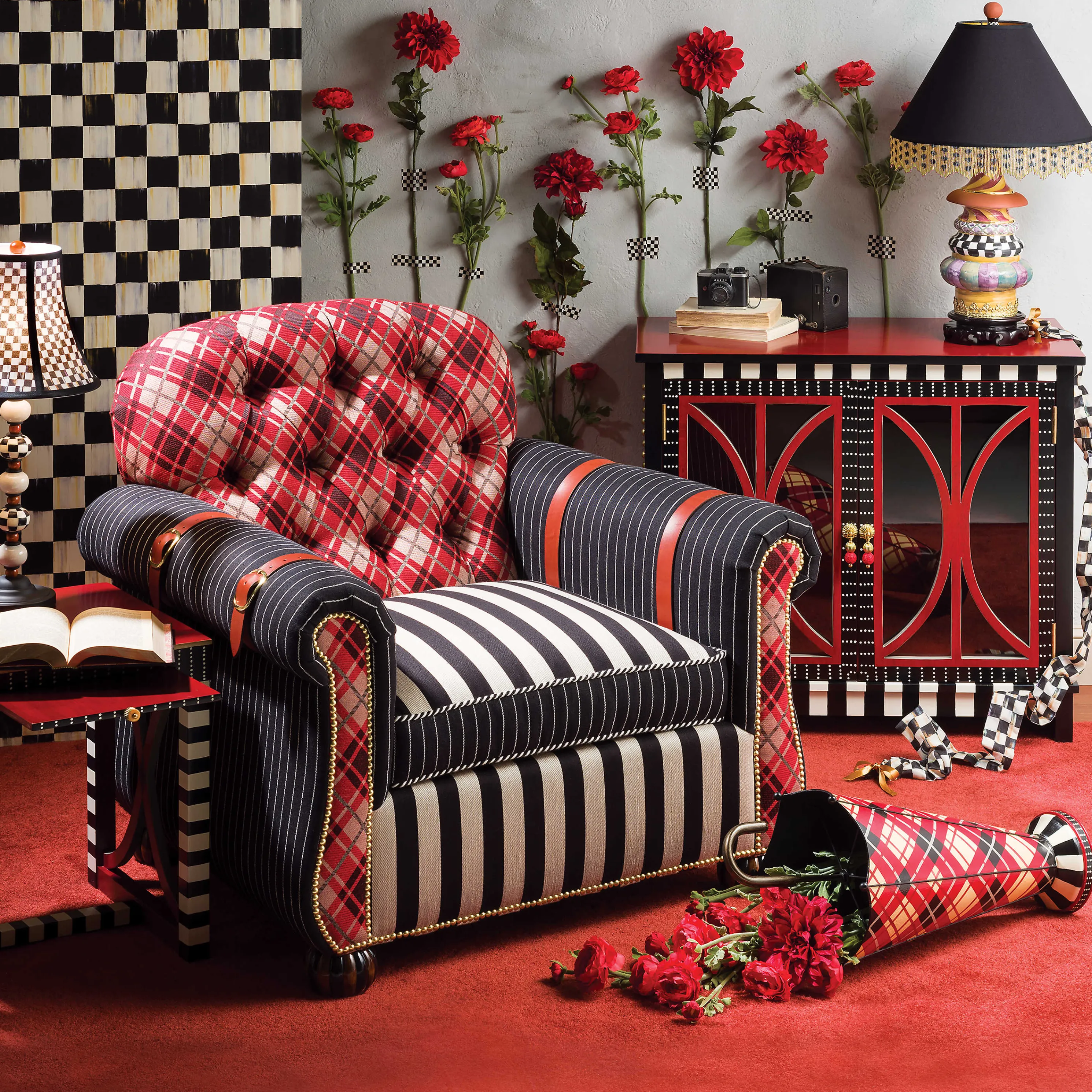 Courtly Check Cord Cover