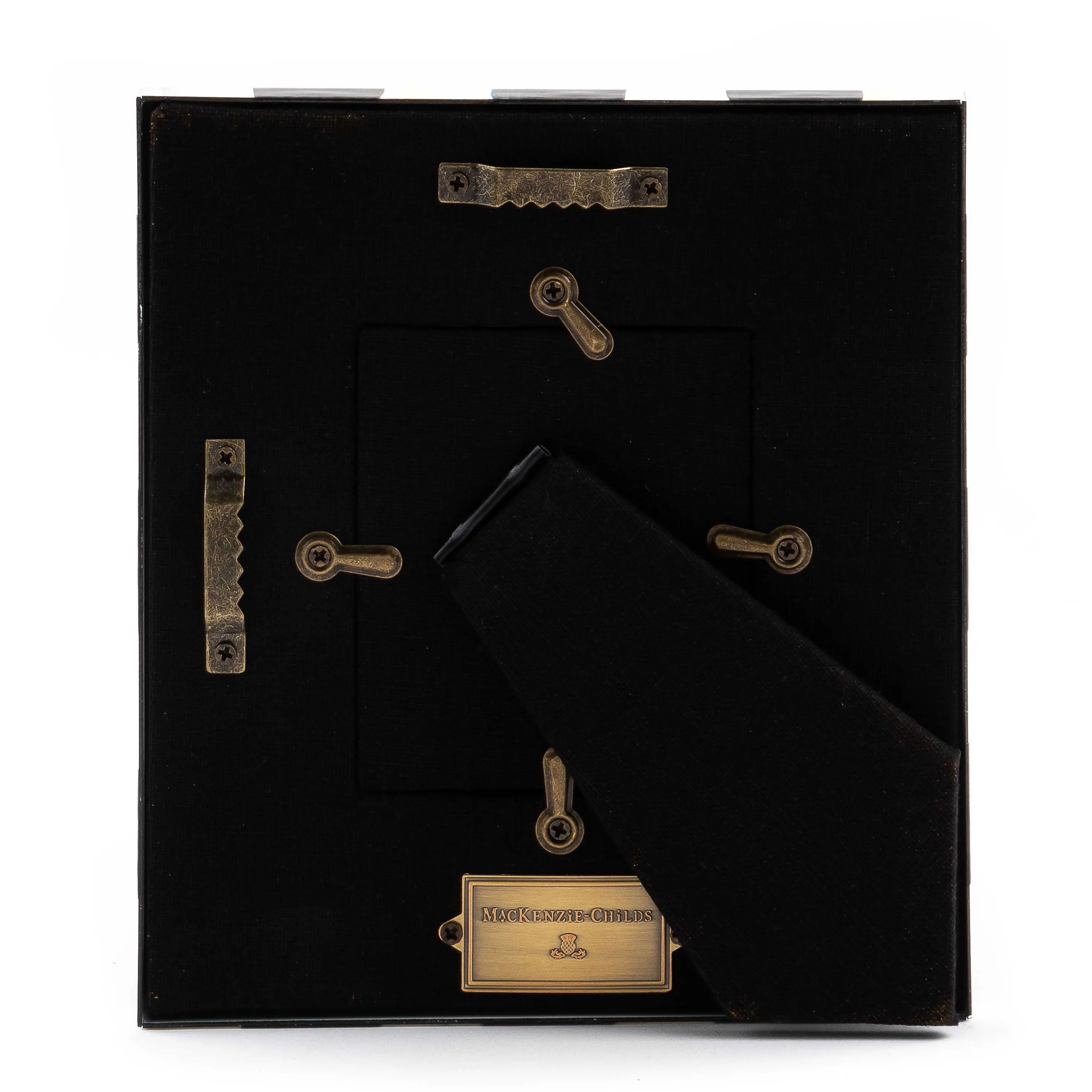 Courtly Check Enamel Frame - 2.5