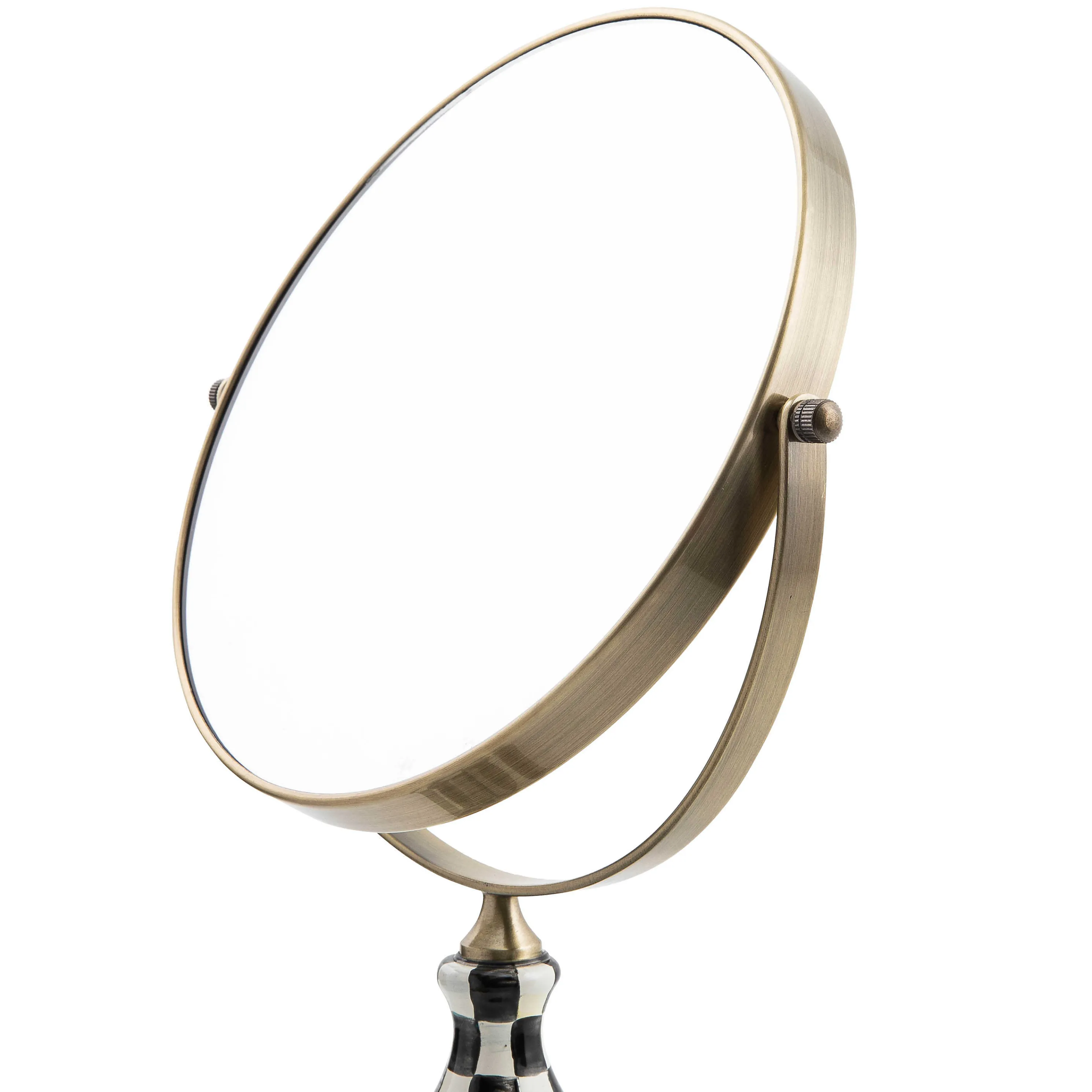 Courtly Check Enamel Vanity Mirror