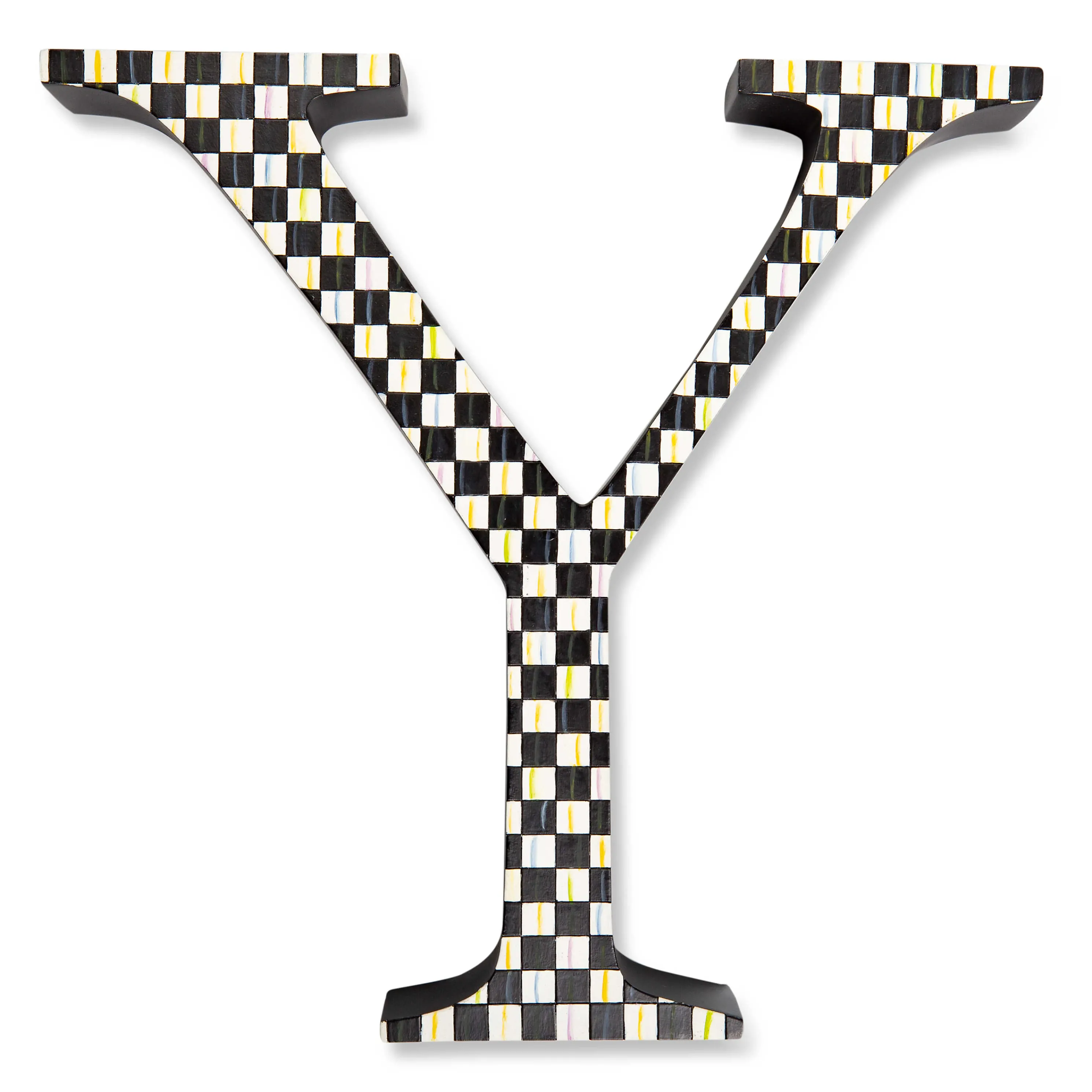 Courtly Check Letter - Y