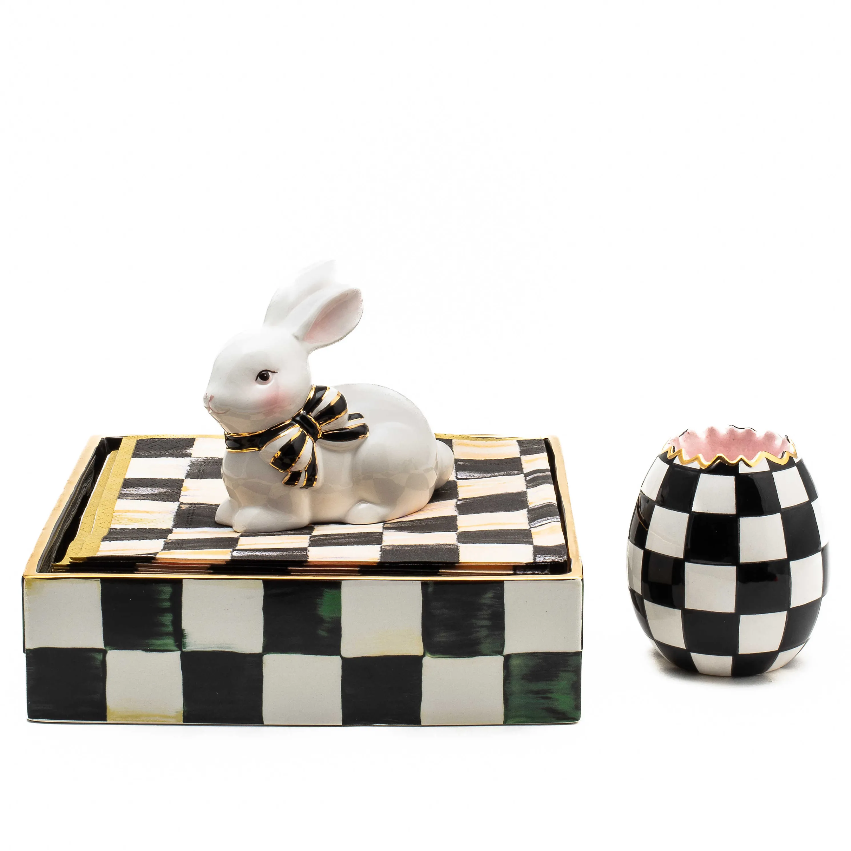 Courtly Check Luncheon Napkin Holder