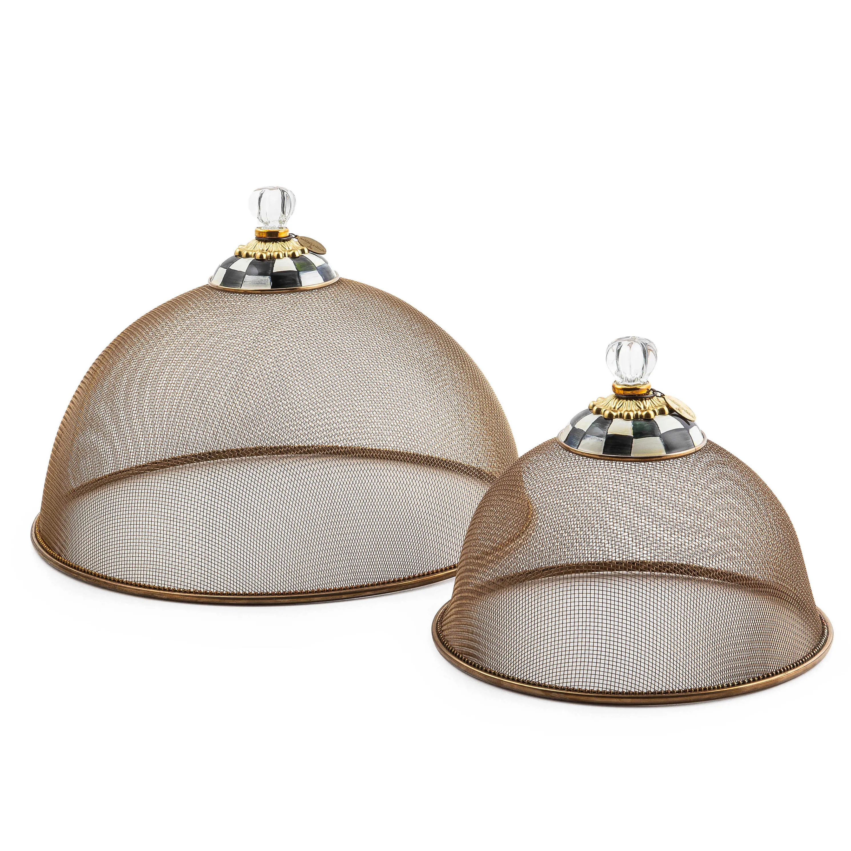 Courtly Check Mesh Dome - Large