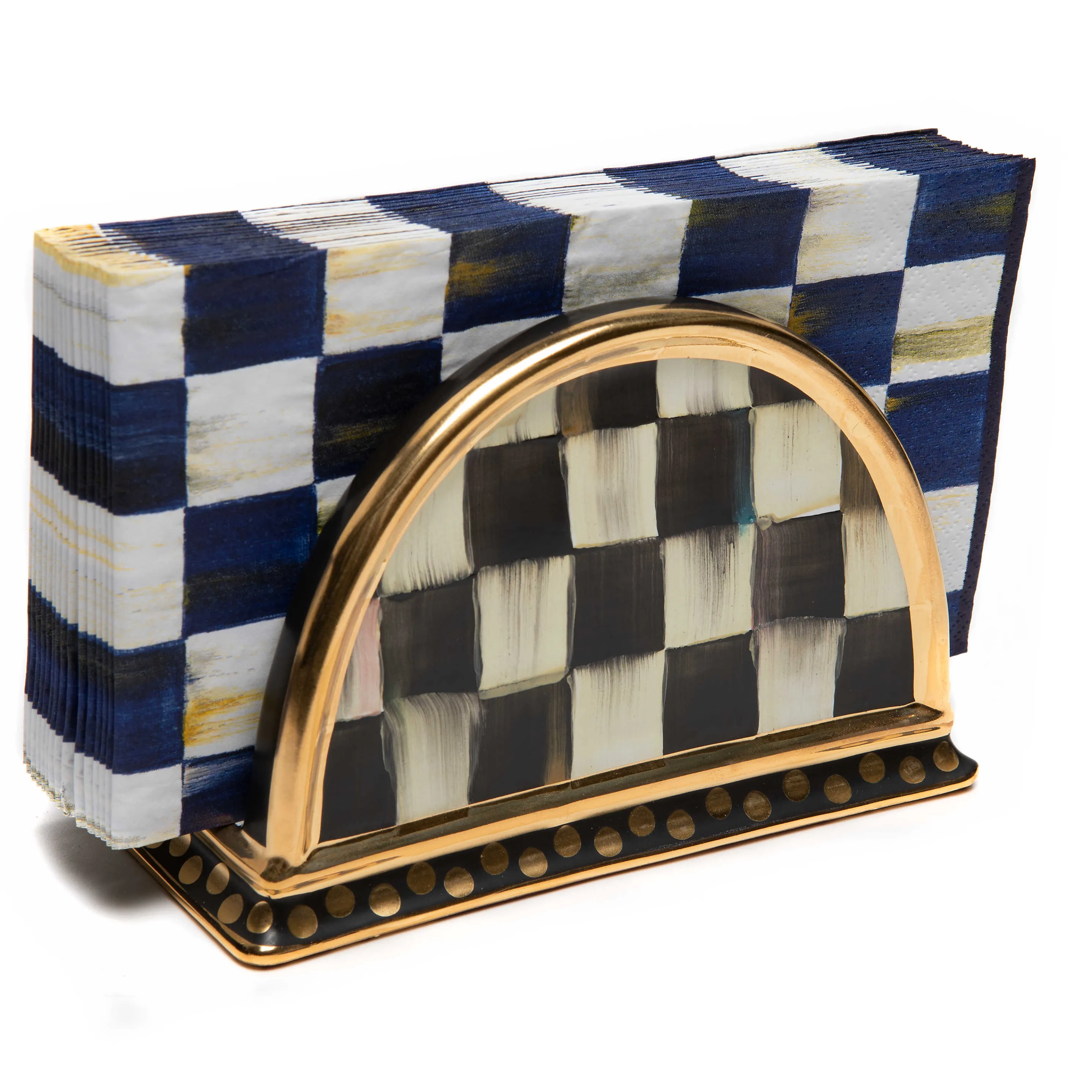 Courtly Check Napkin Holder