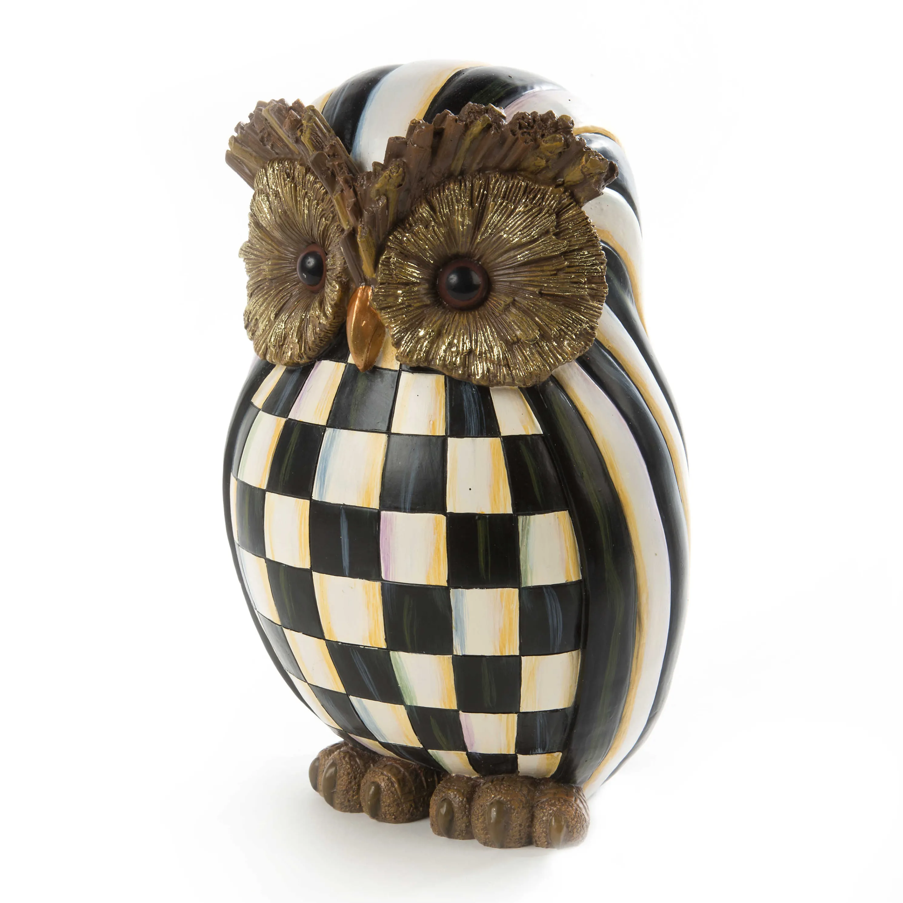 Courtly Check Owl