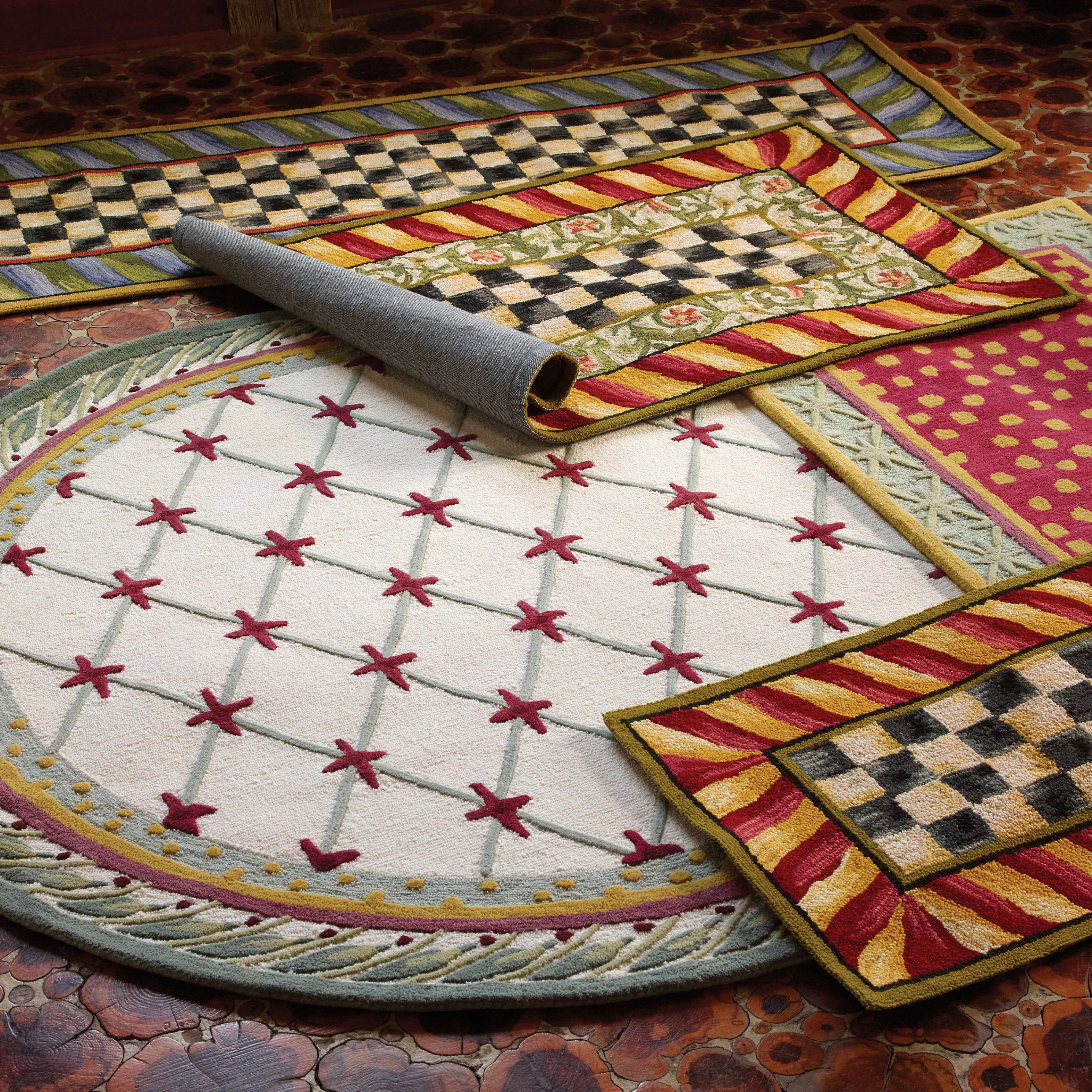 Courtly Check Rug - 2'6