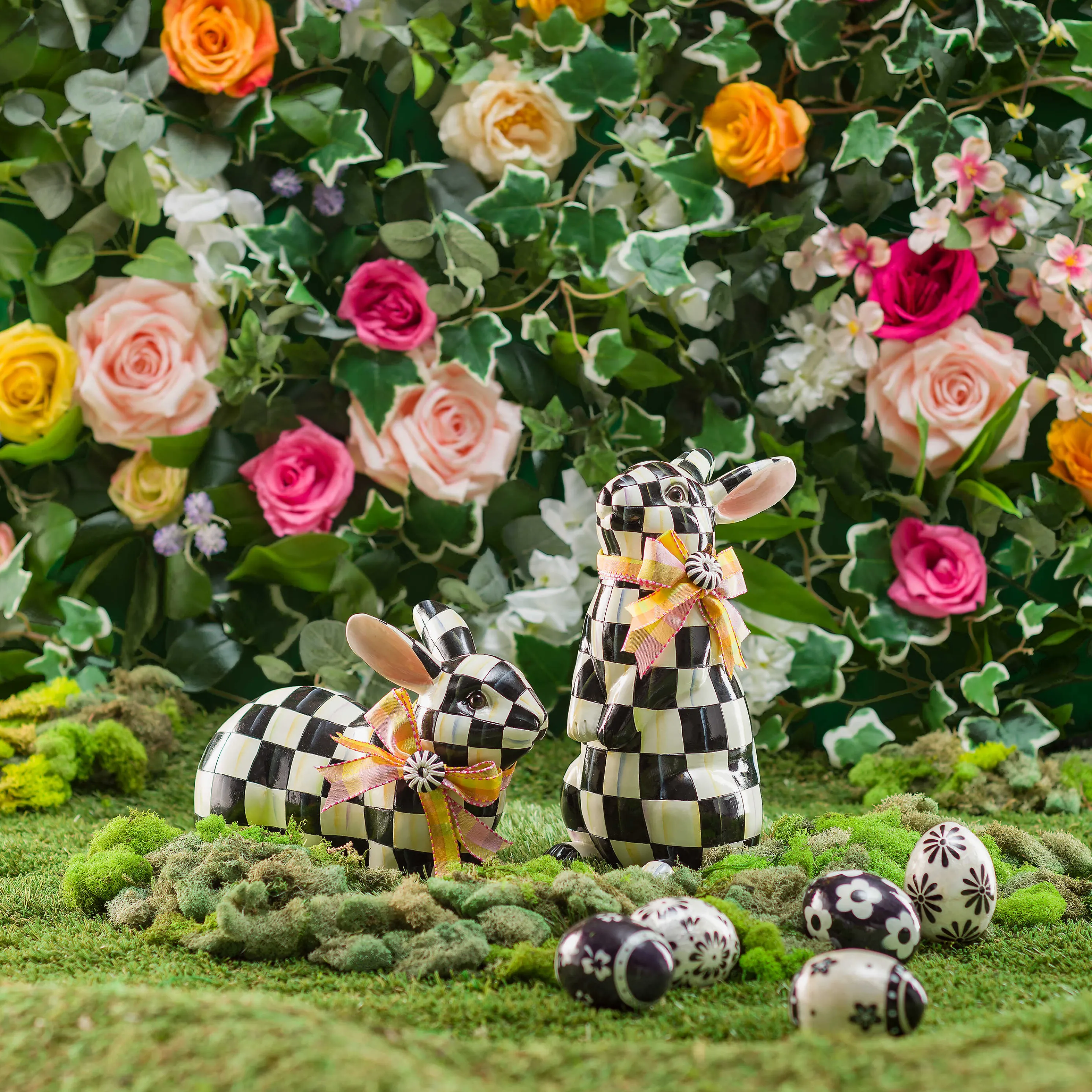 Courtly Check Standing Bunny