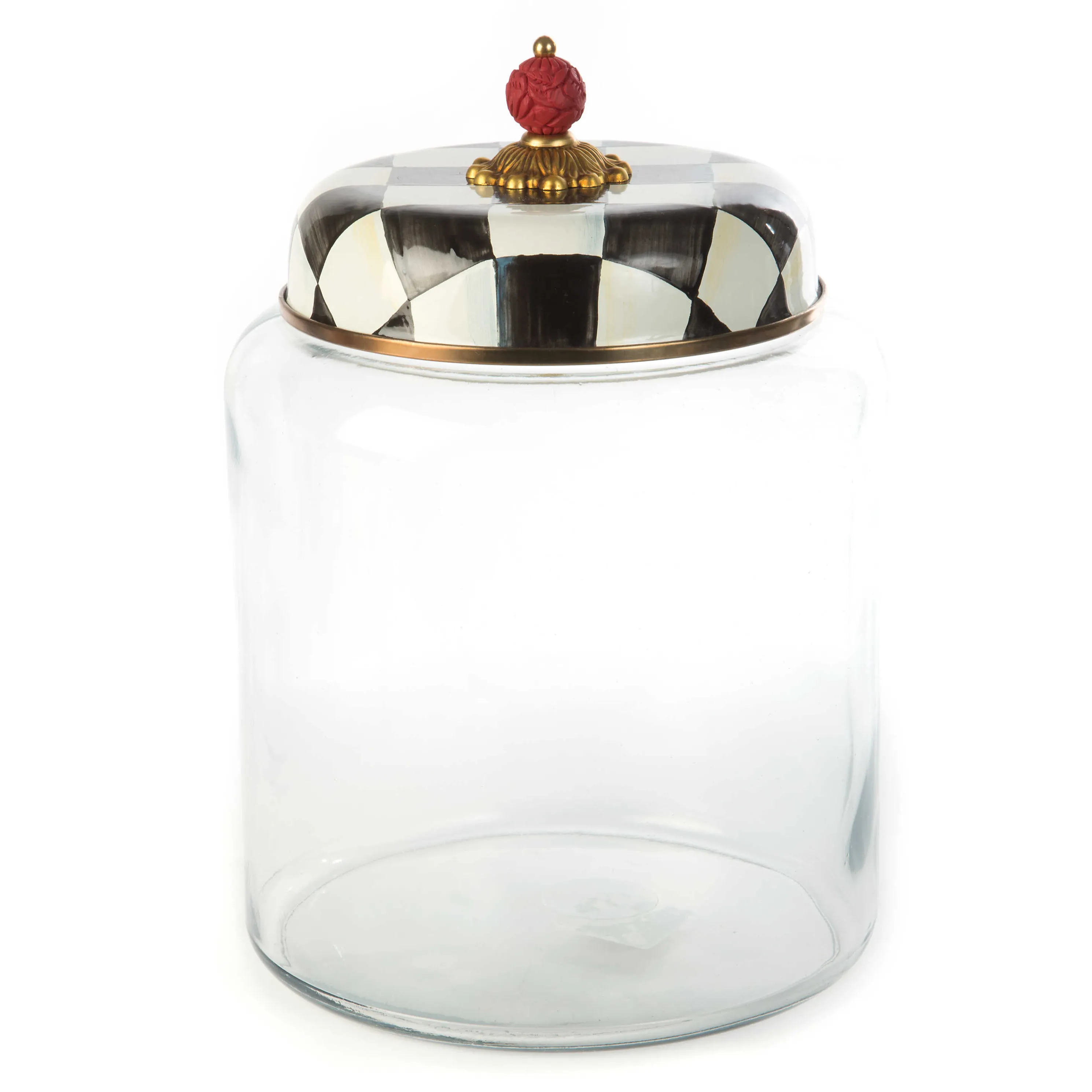 Courtly Check Storage Canister - Bigger