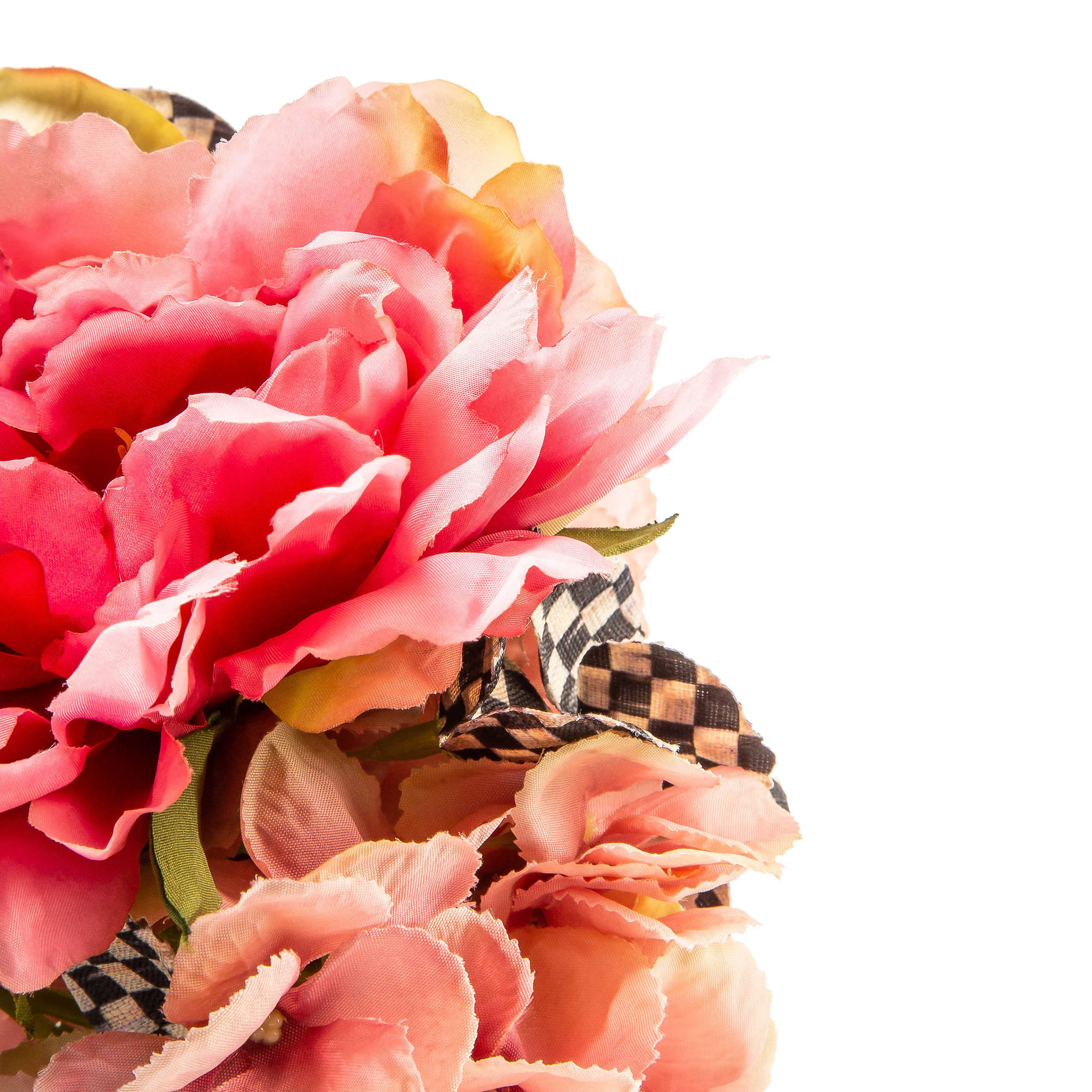 Courtly Check Summer Bouquet - Pink