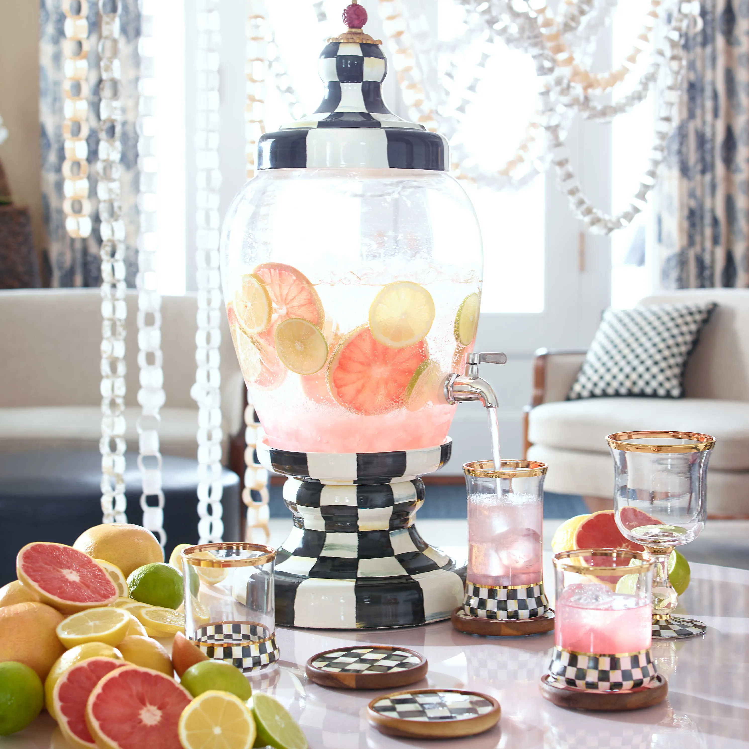 Courtly Check Tumbler