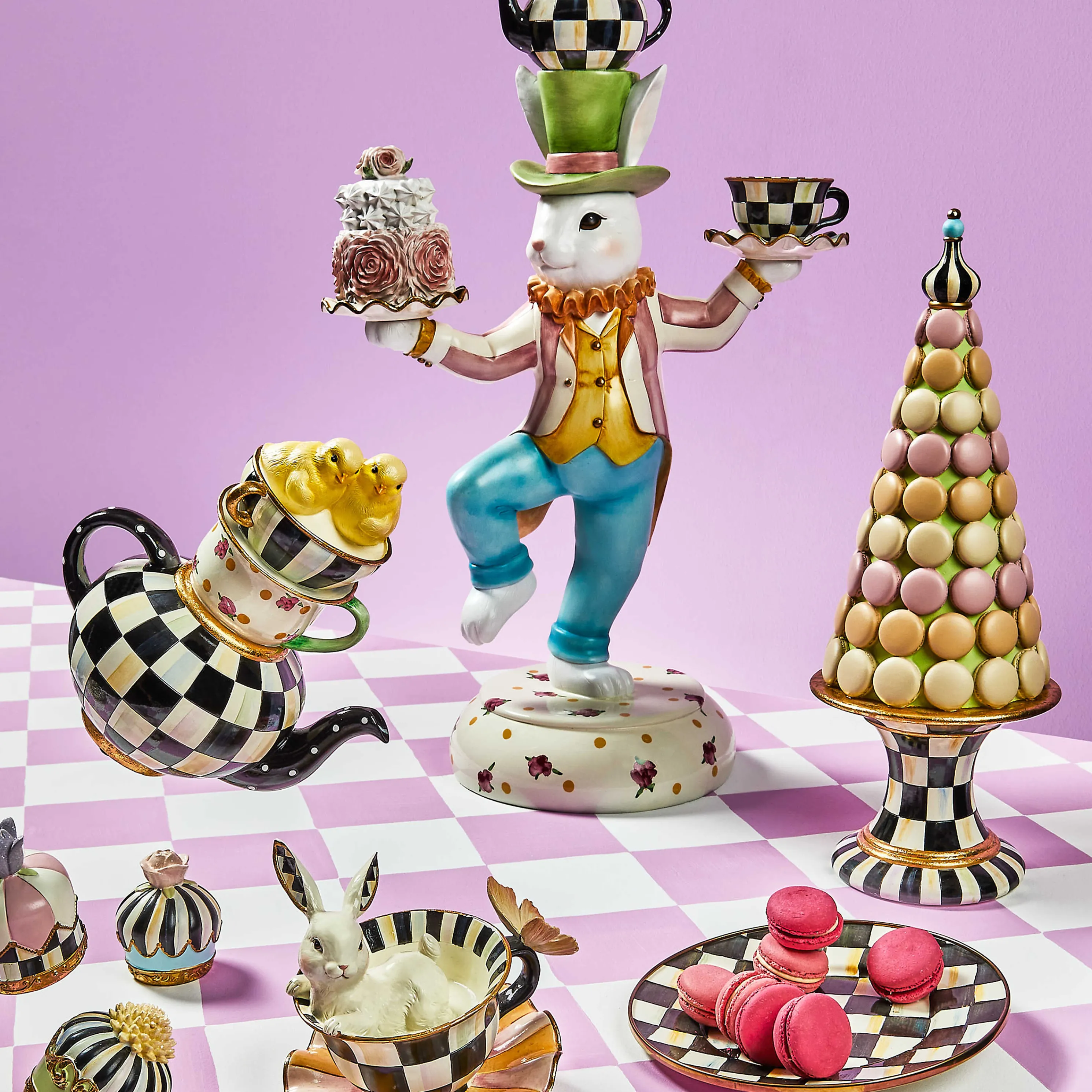 Courtly Chickatee Teapot