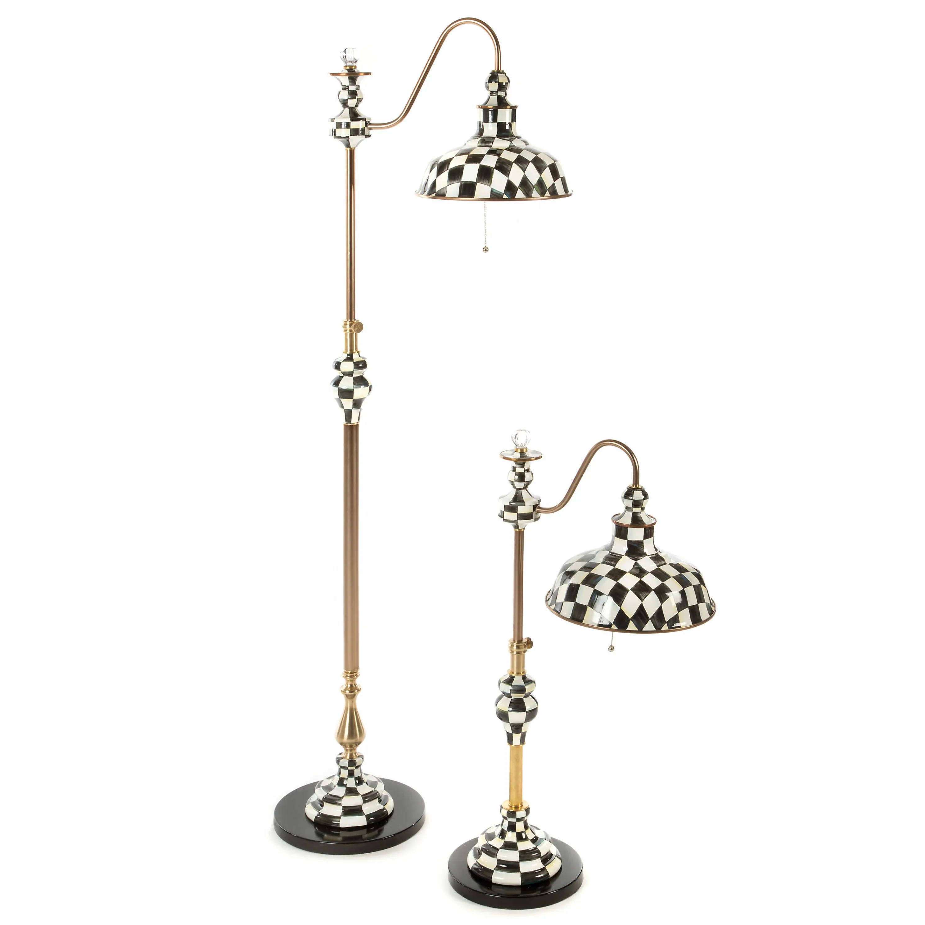 Courtly Farmhouse Floor Lamp