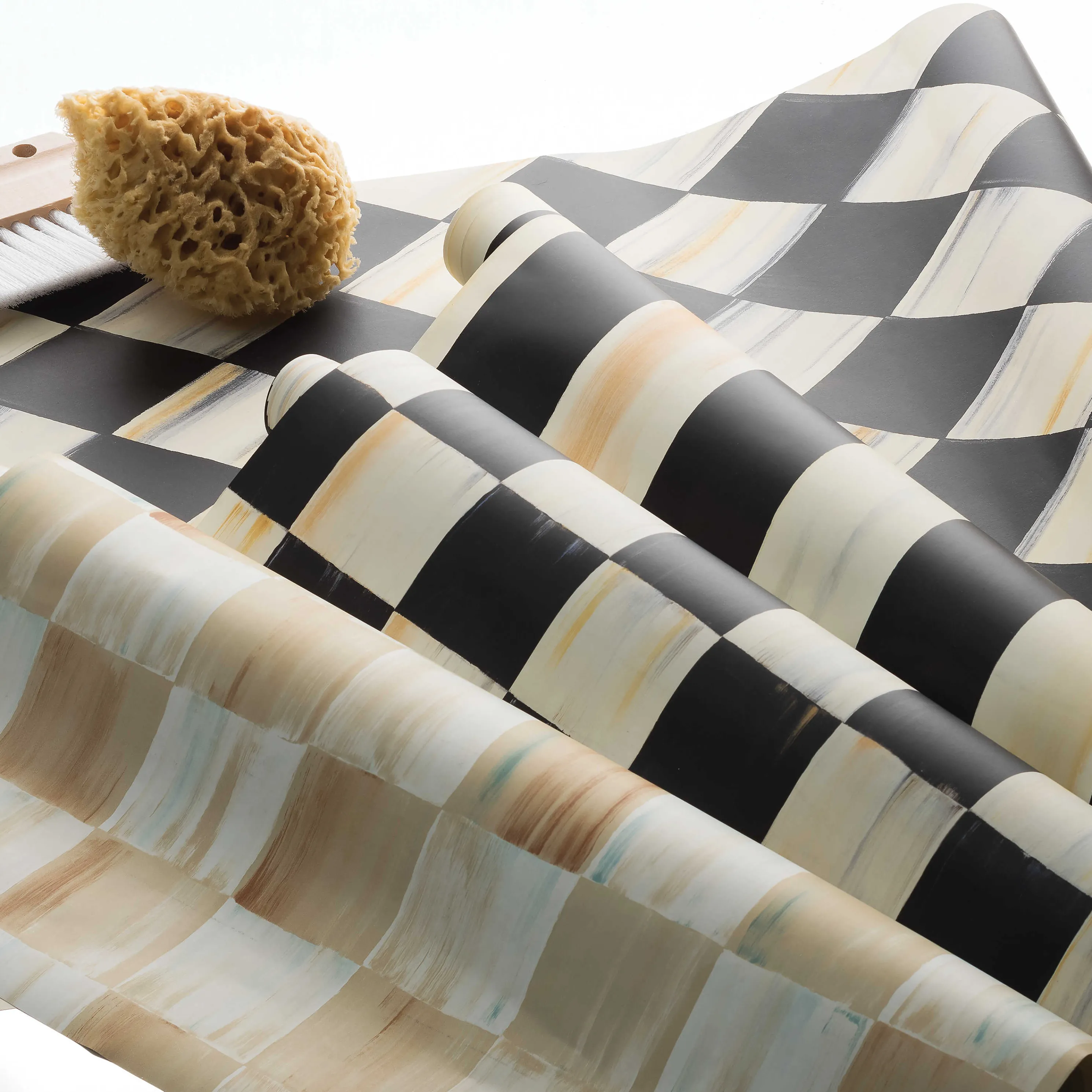 Courtly Harlequin Wallpaper