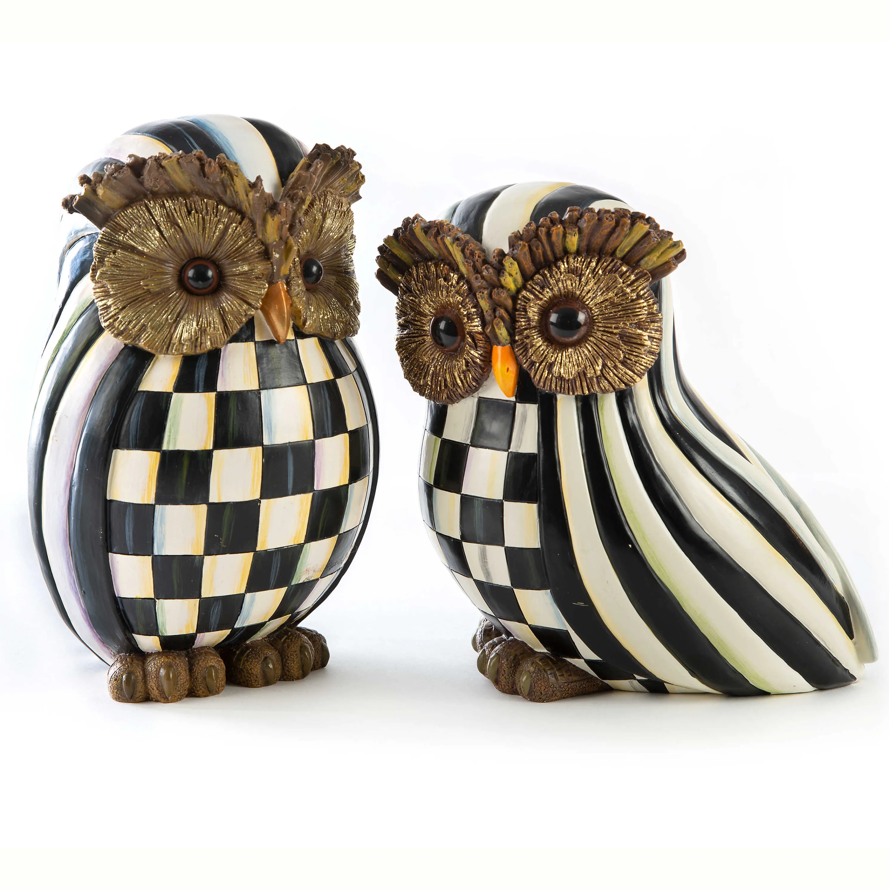 Courtly Stripe Owl