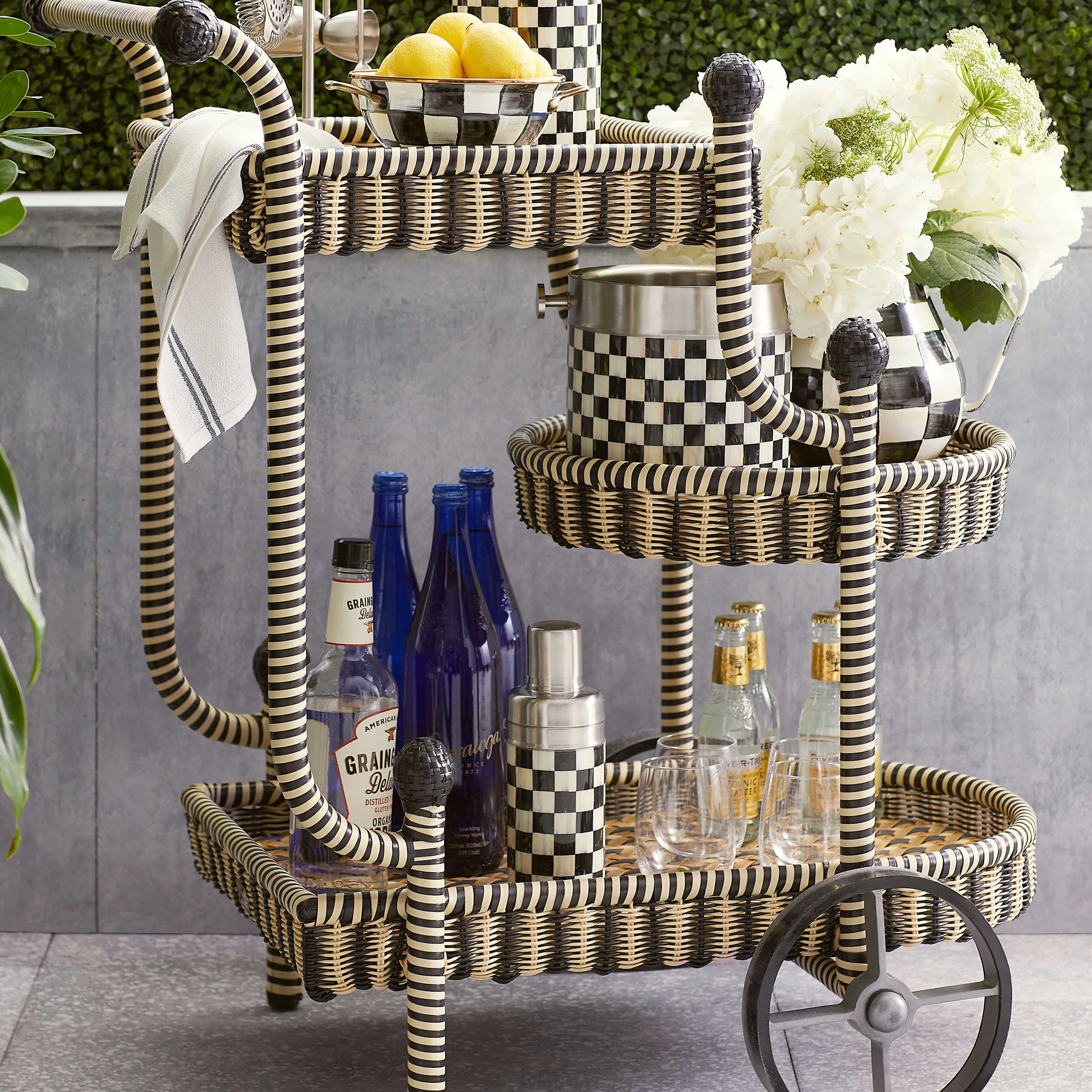 Courtyard Bar Cart