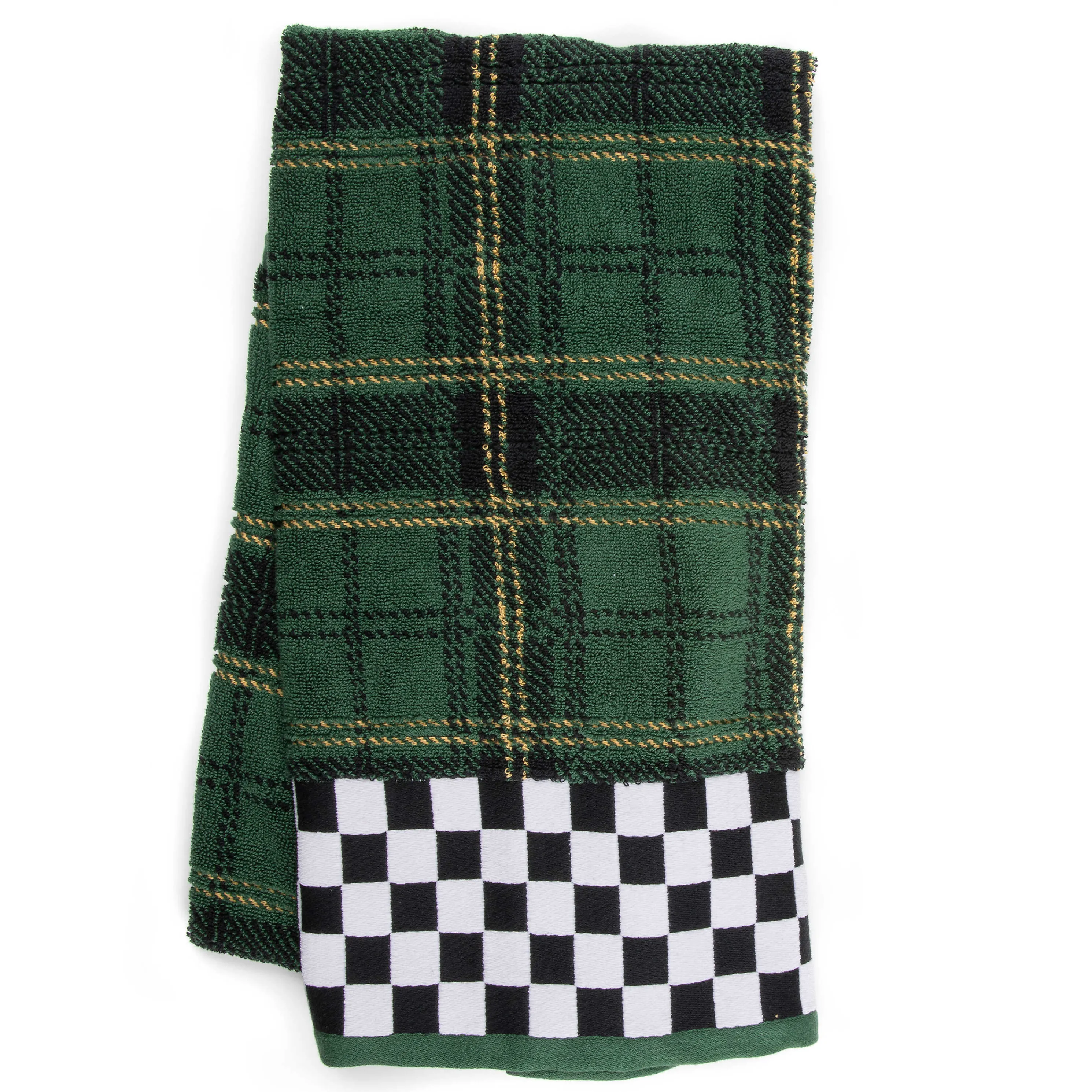 Evergreen Plaid Bath Towel