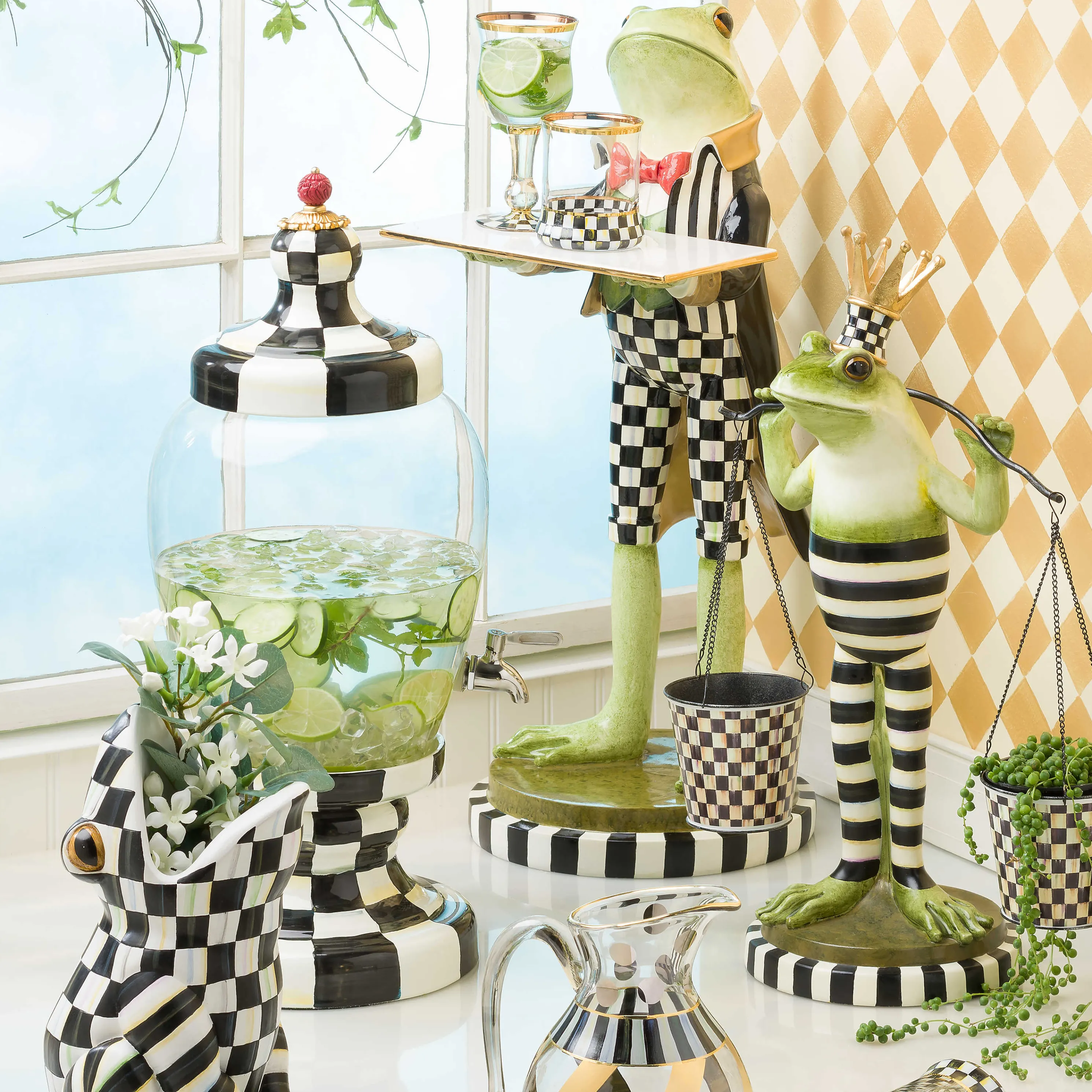 Fergal The Frog Double Plant Holder