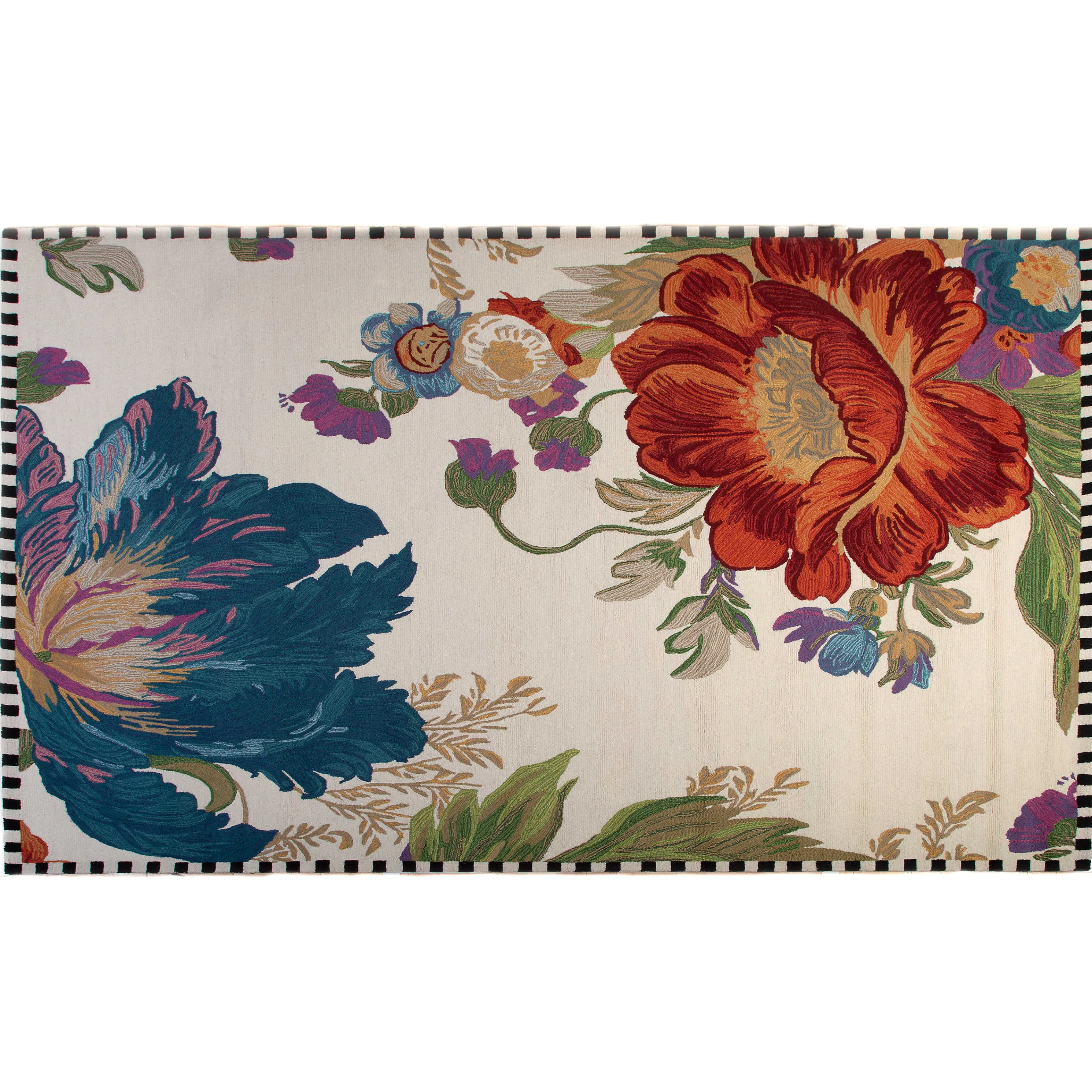 Flower Market Reflections Rug - 8' X 10' - Ivory