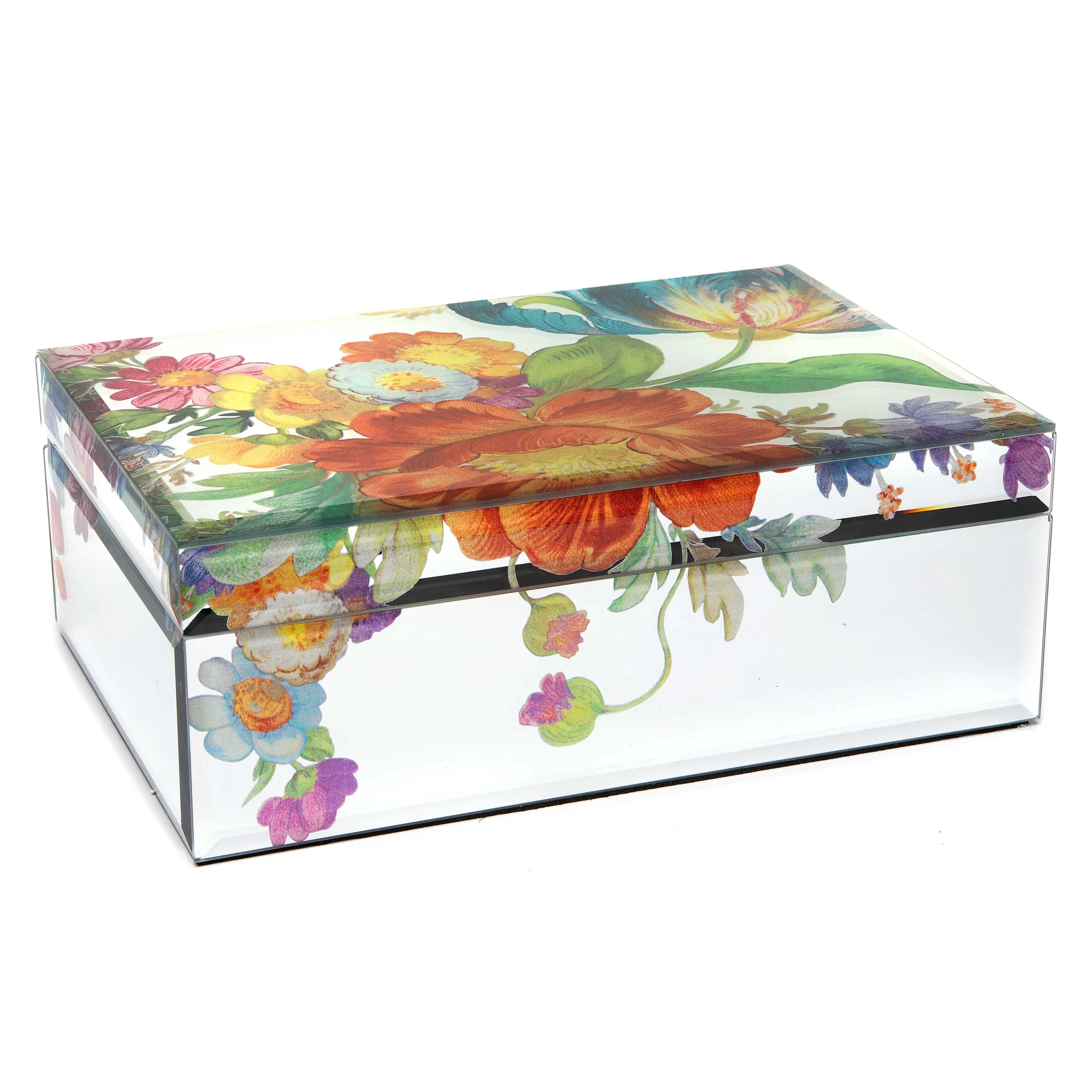 Flower Market Reflections Jewelry Box