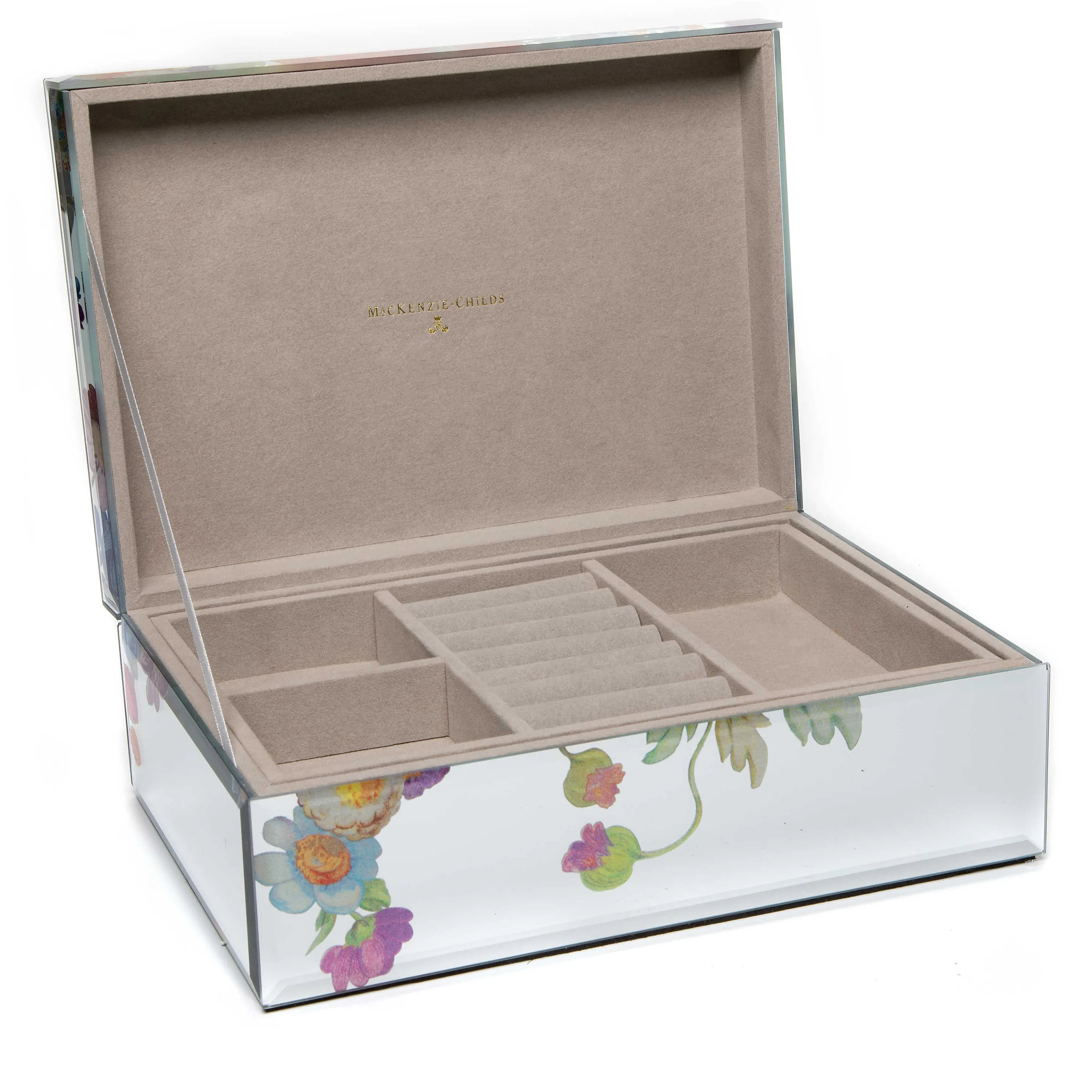 Flower Market Reflections Jewelry Box