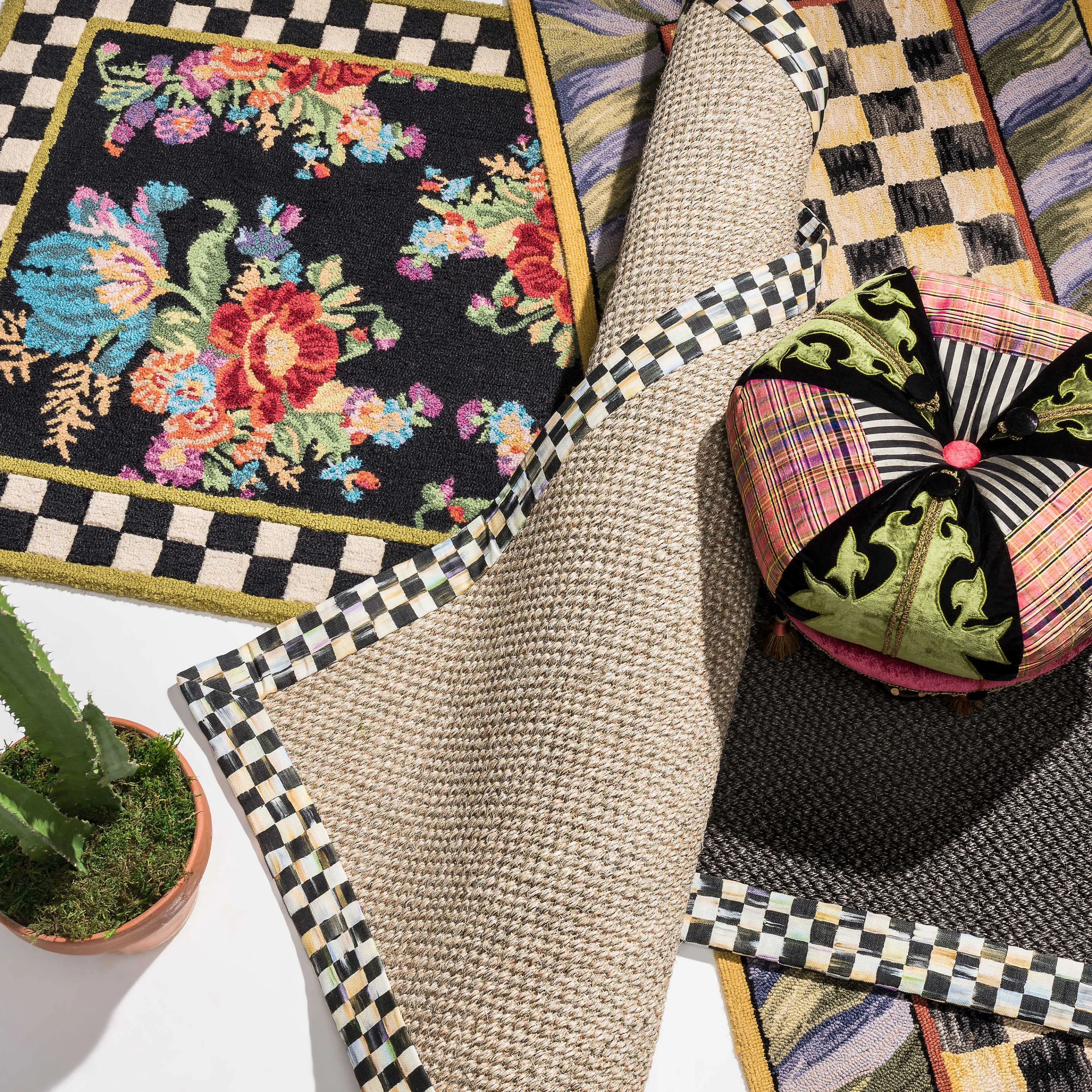 Flower Market Rug - 3' X 5'