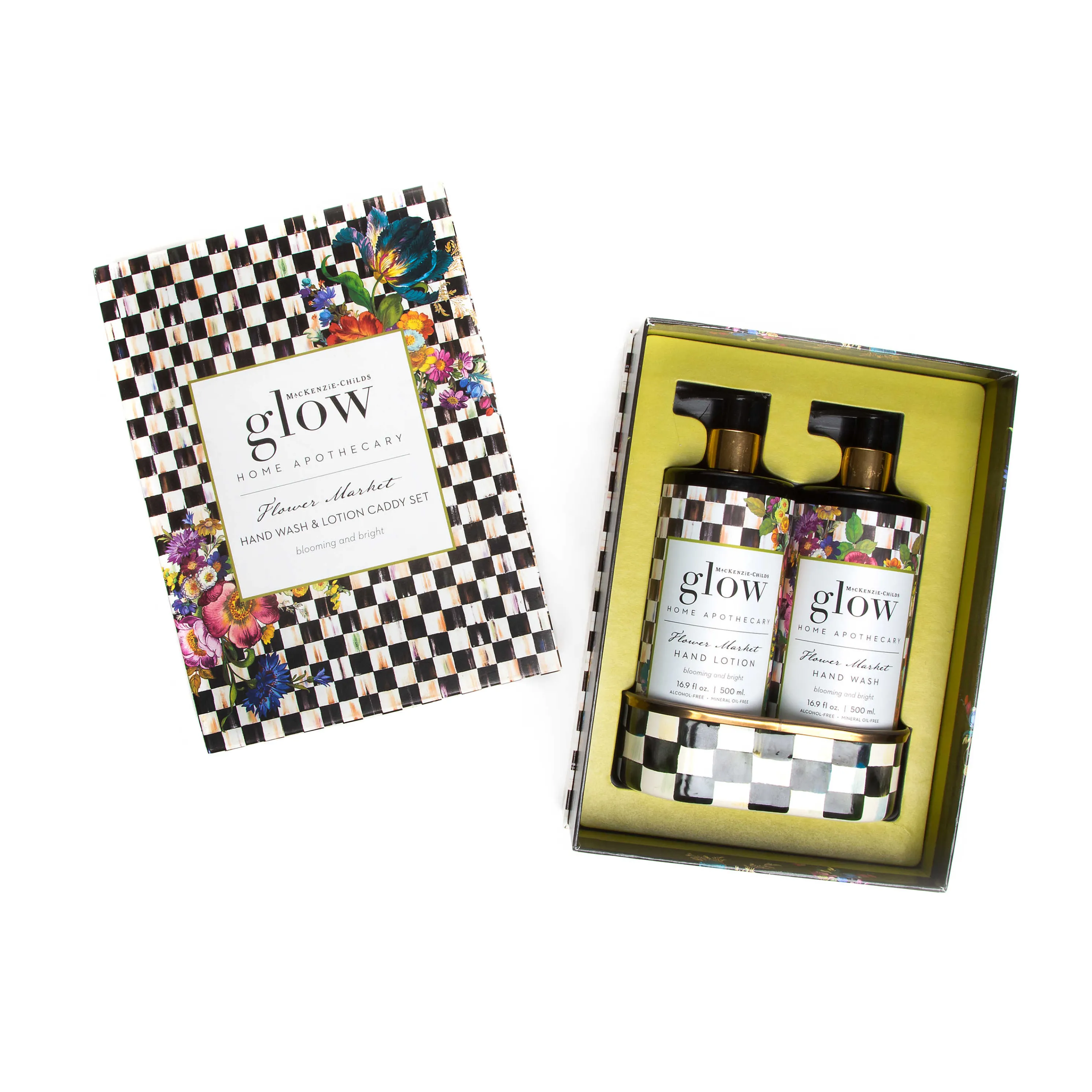 Flower Market Soap & Lotion Caddy Set