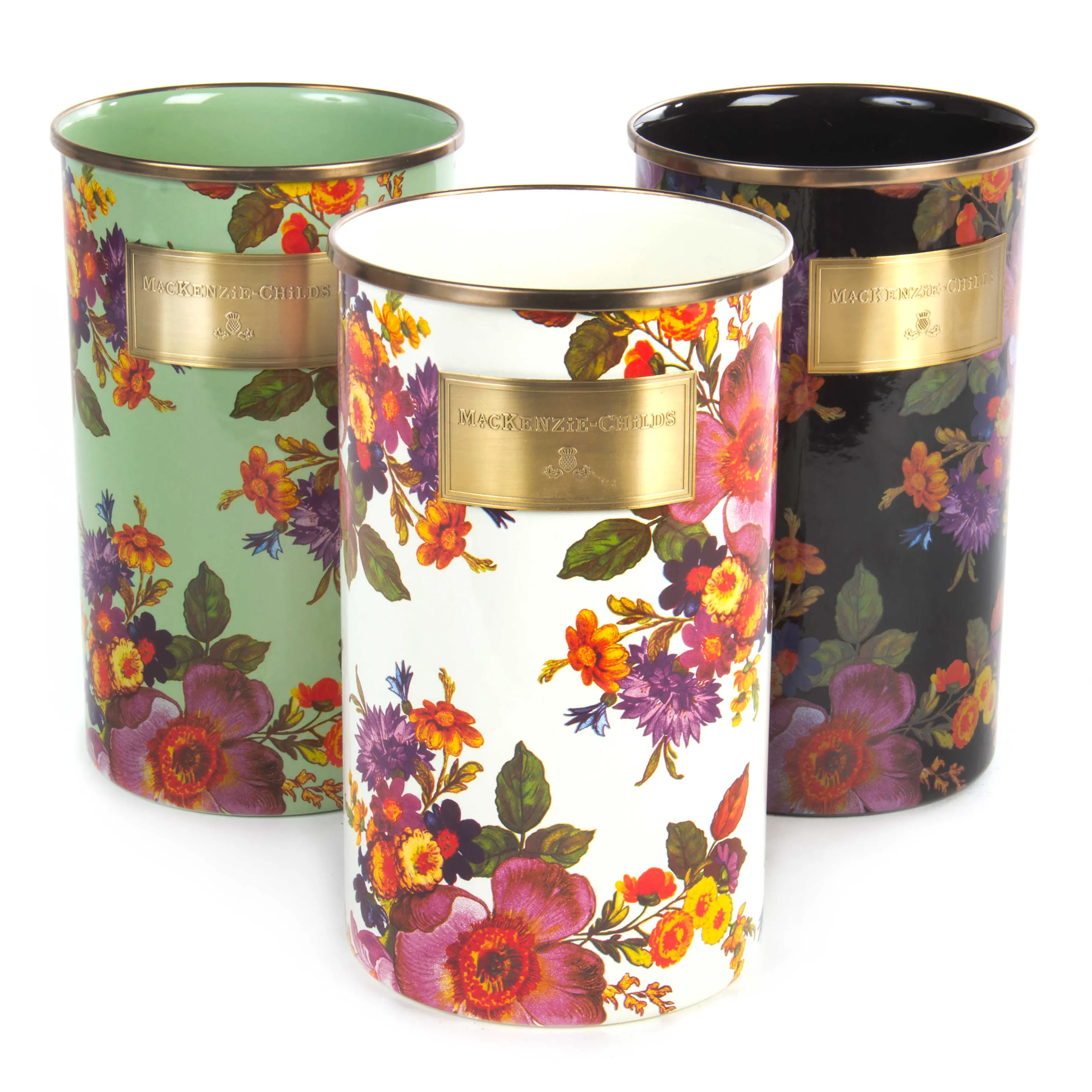 Flower Market Utensil Holder - Green