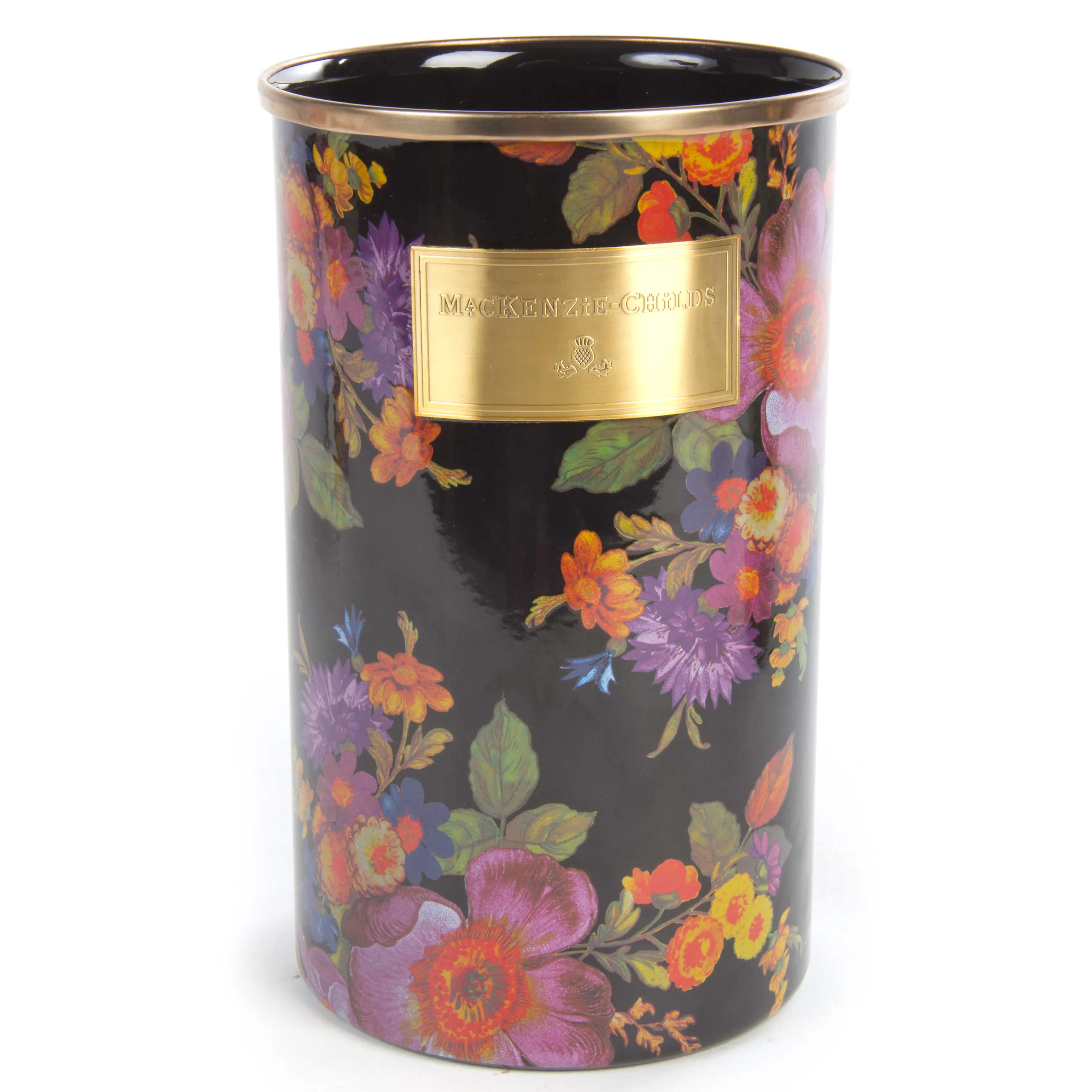 Flower Market Utensil Holder - Black
