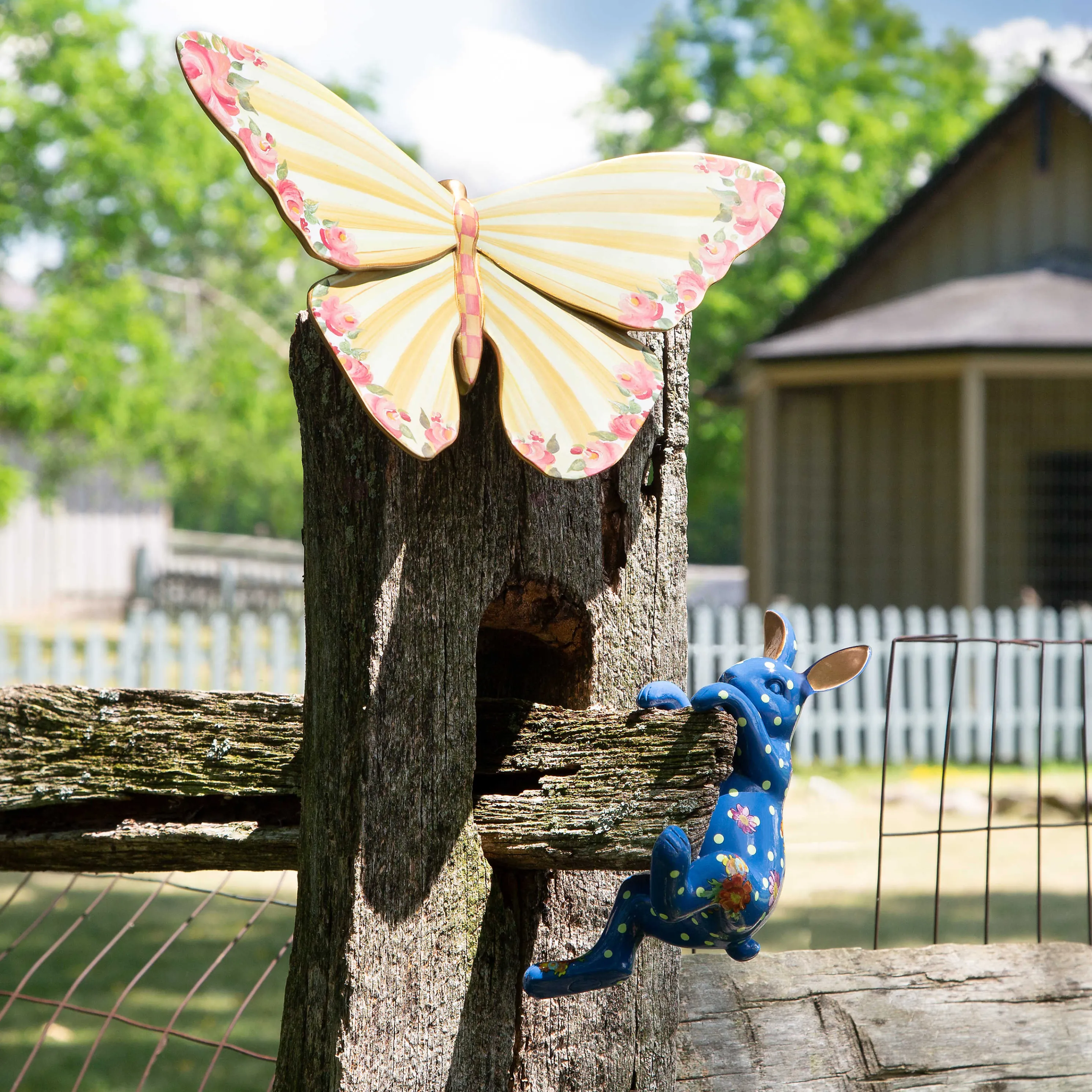 Funny Bunny Pot Climber - Lapis
