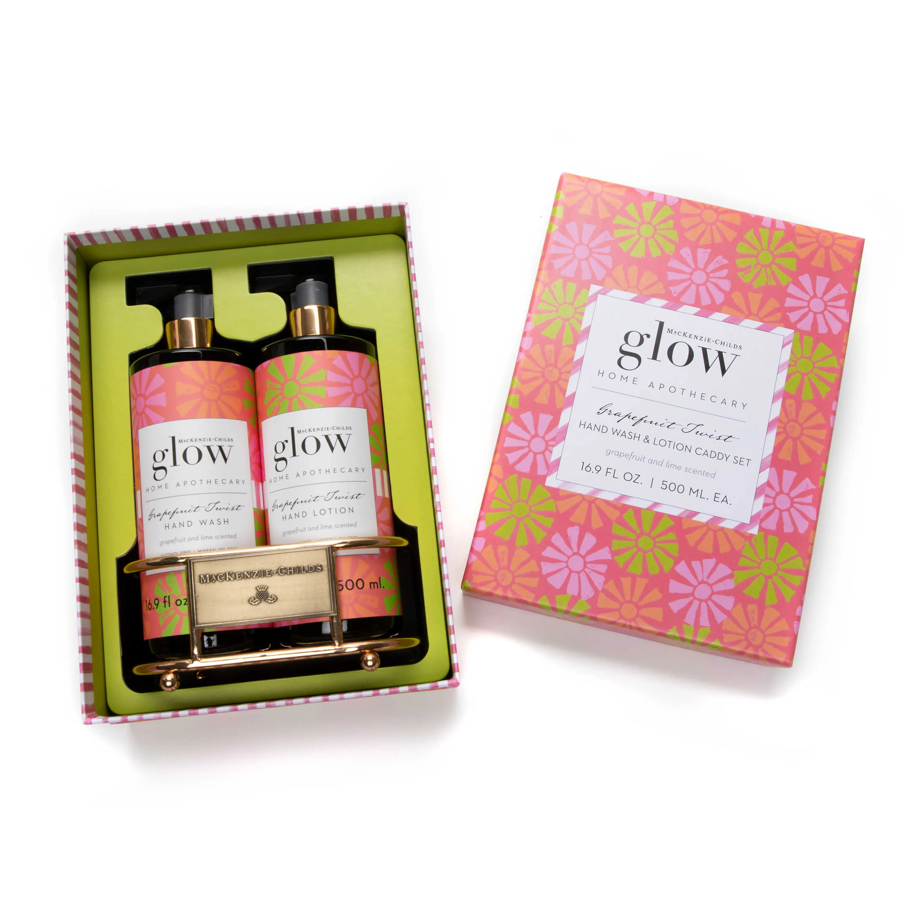 Grapefruit Twist Soap & Lotion Caddy Set