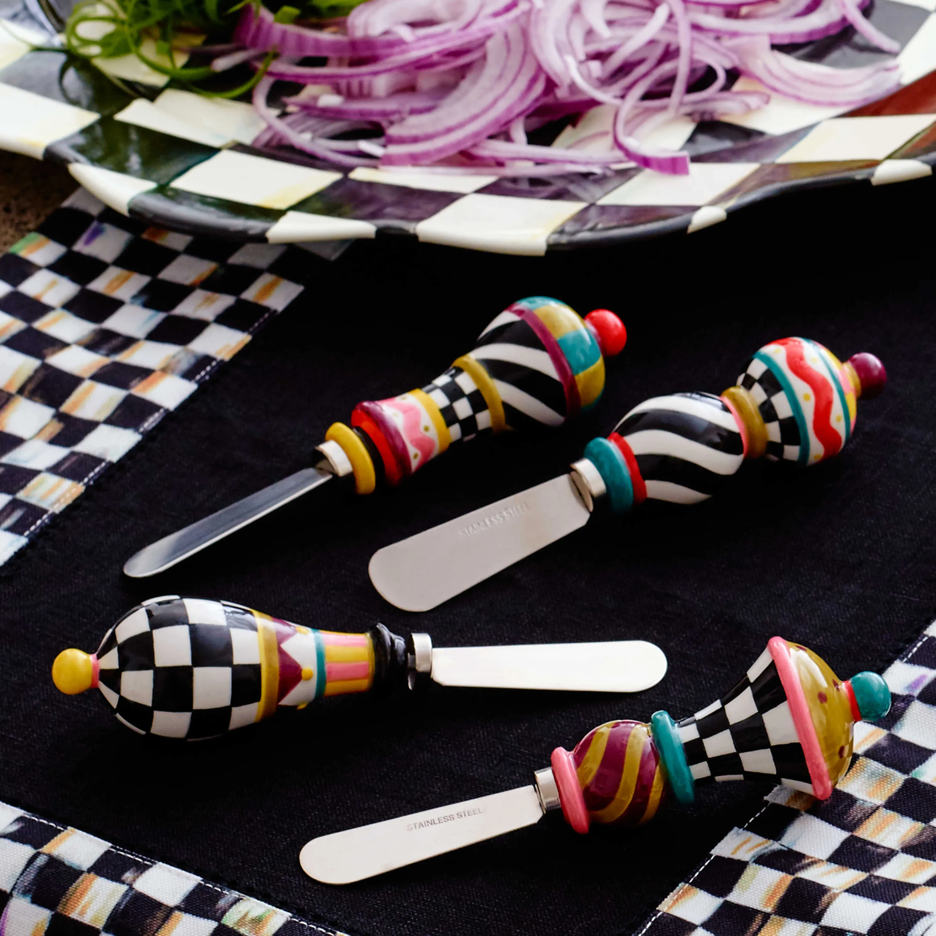 Jubilee Canape Knives - Set Of 4