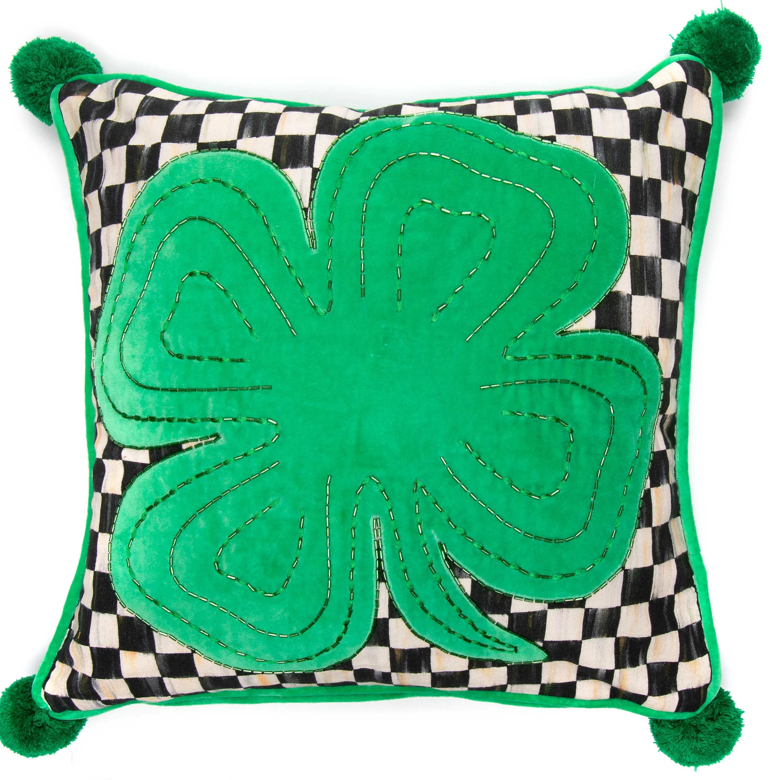 Lucky Clover Pillow