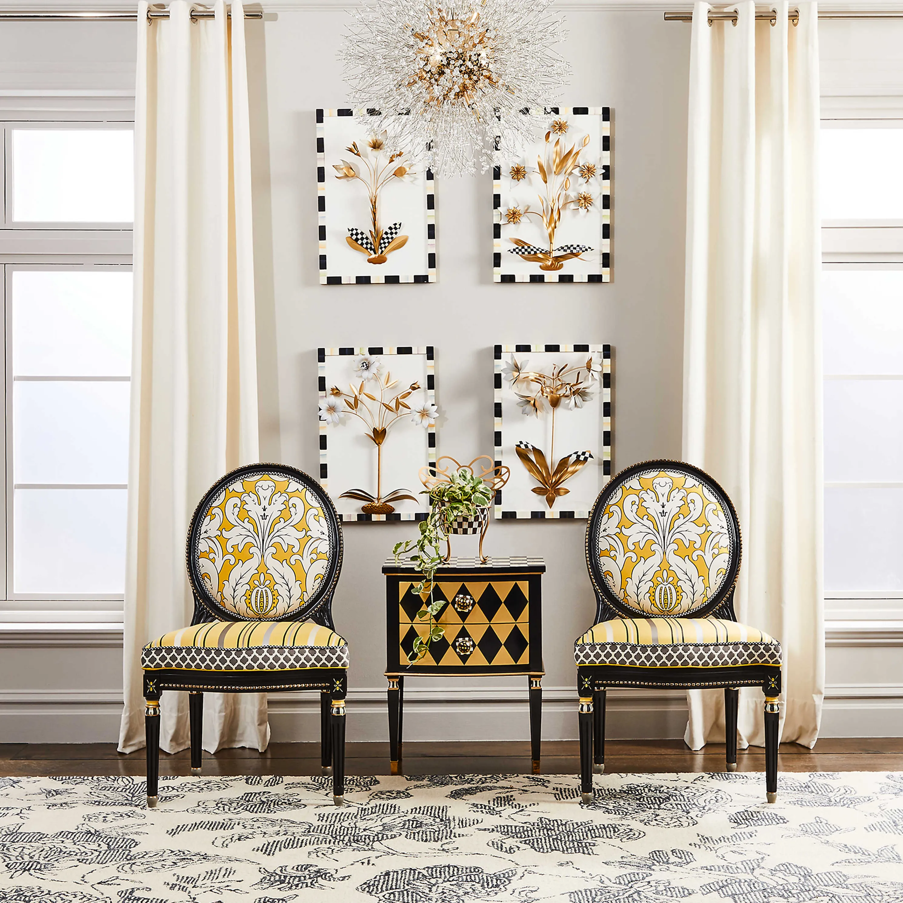 Marquee Lily Wall Art