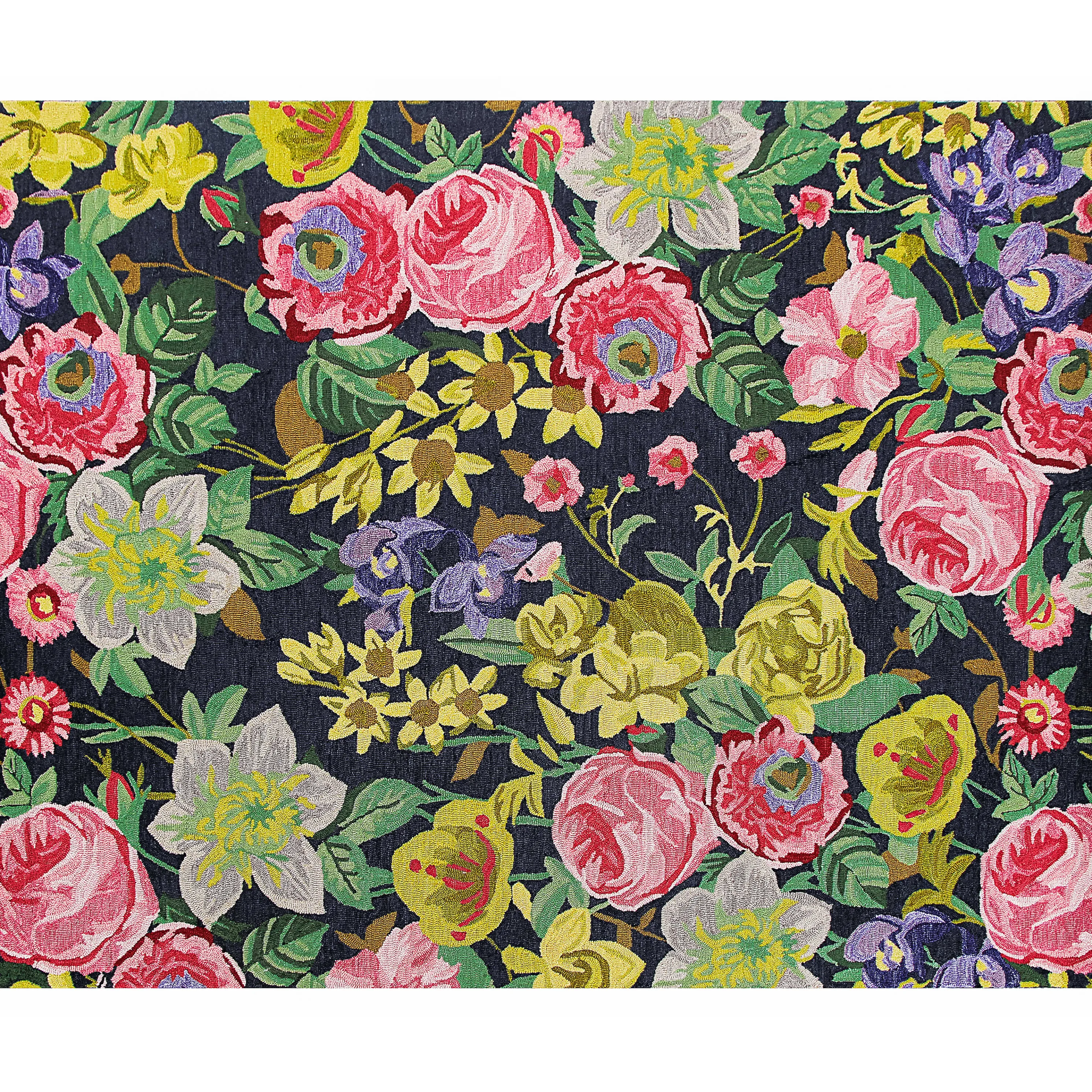 Midnight Floral Rug - 8' X 10'