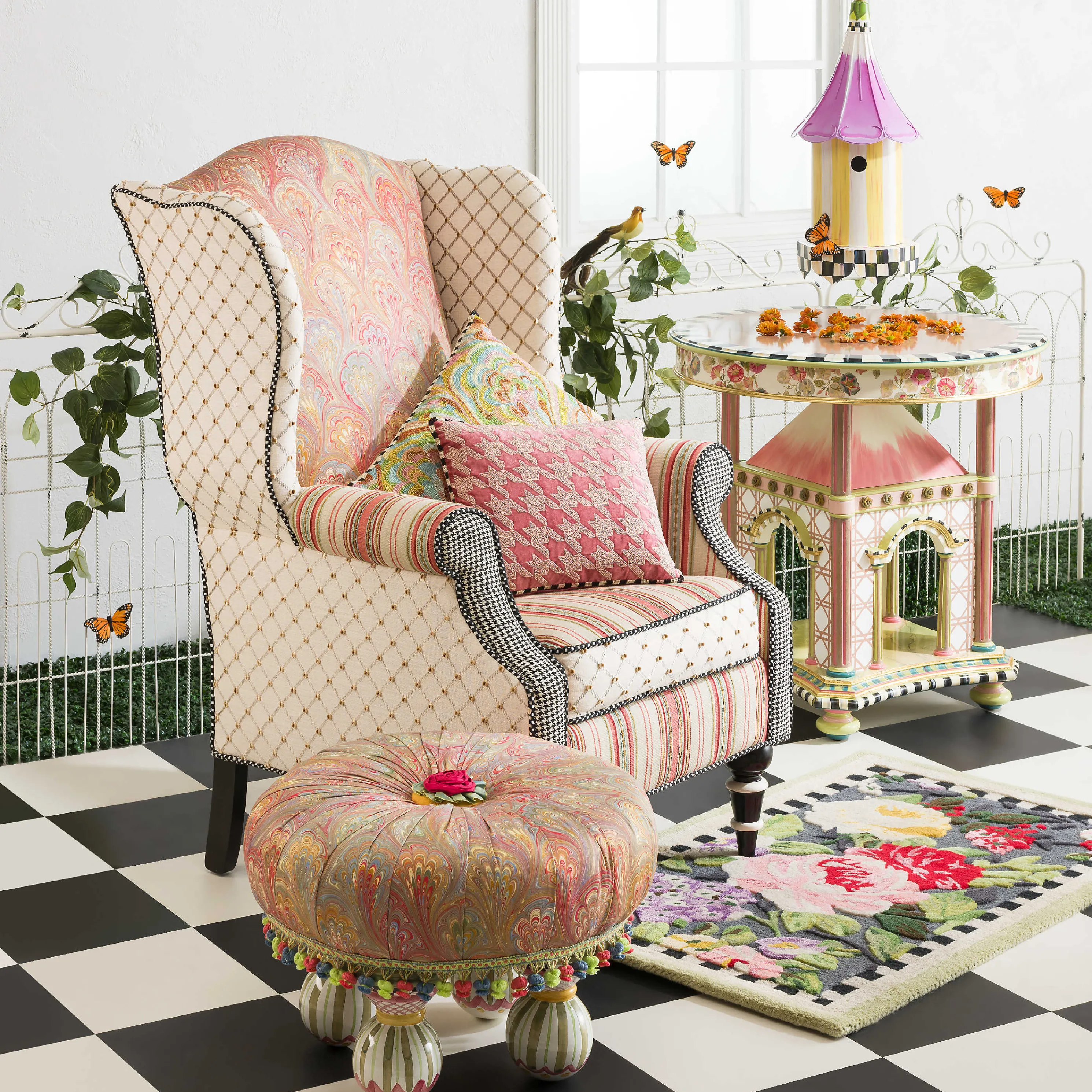 Morning Glory Birdhouse