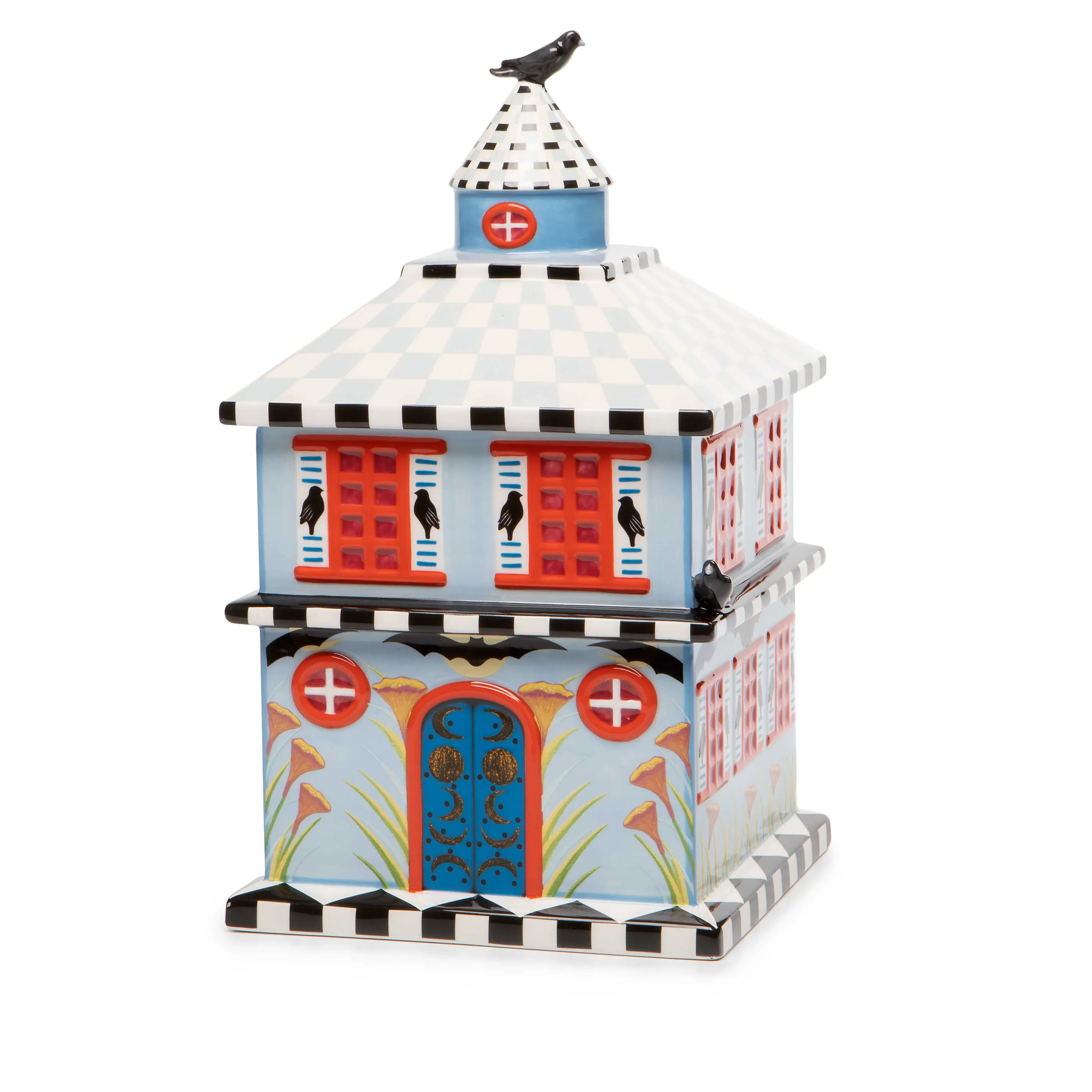 Patience Brewster Spooky House Cookie Jar