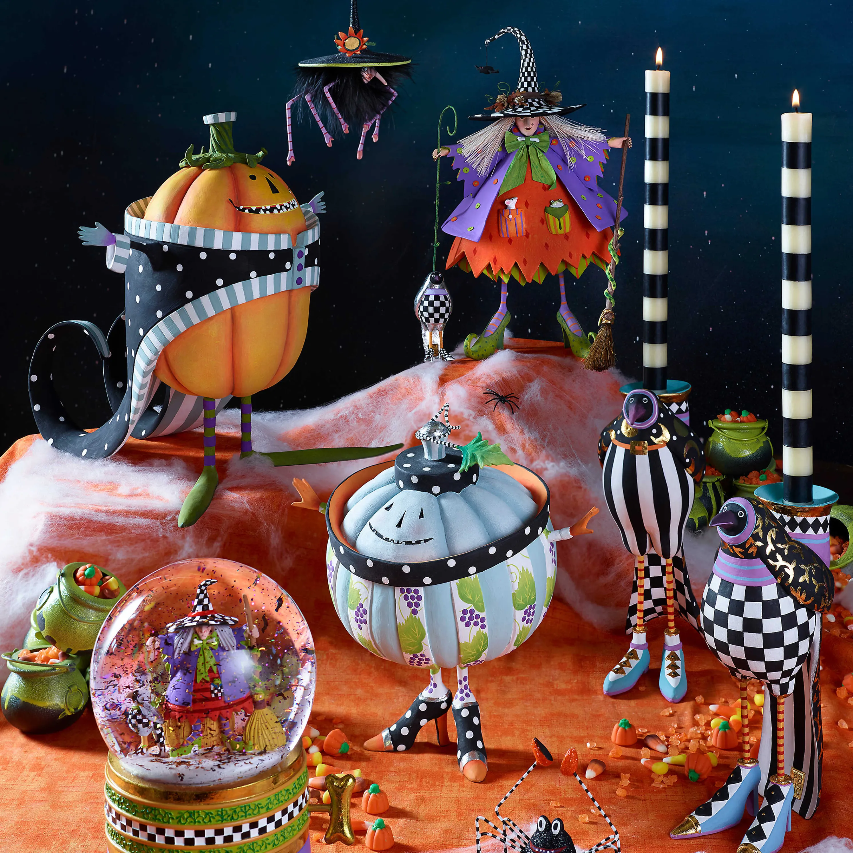 Patience Brewster Raggedy Witch Figure