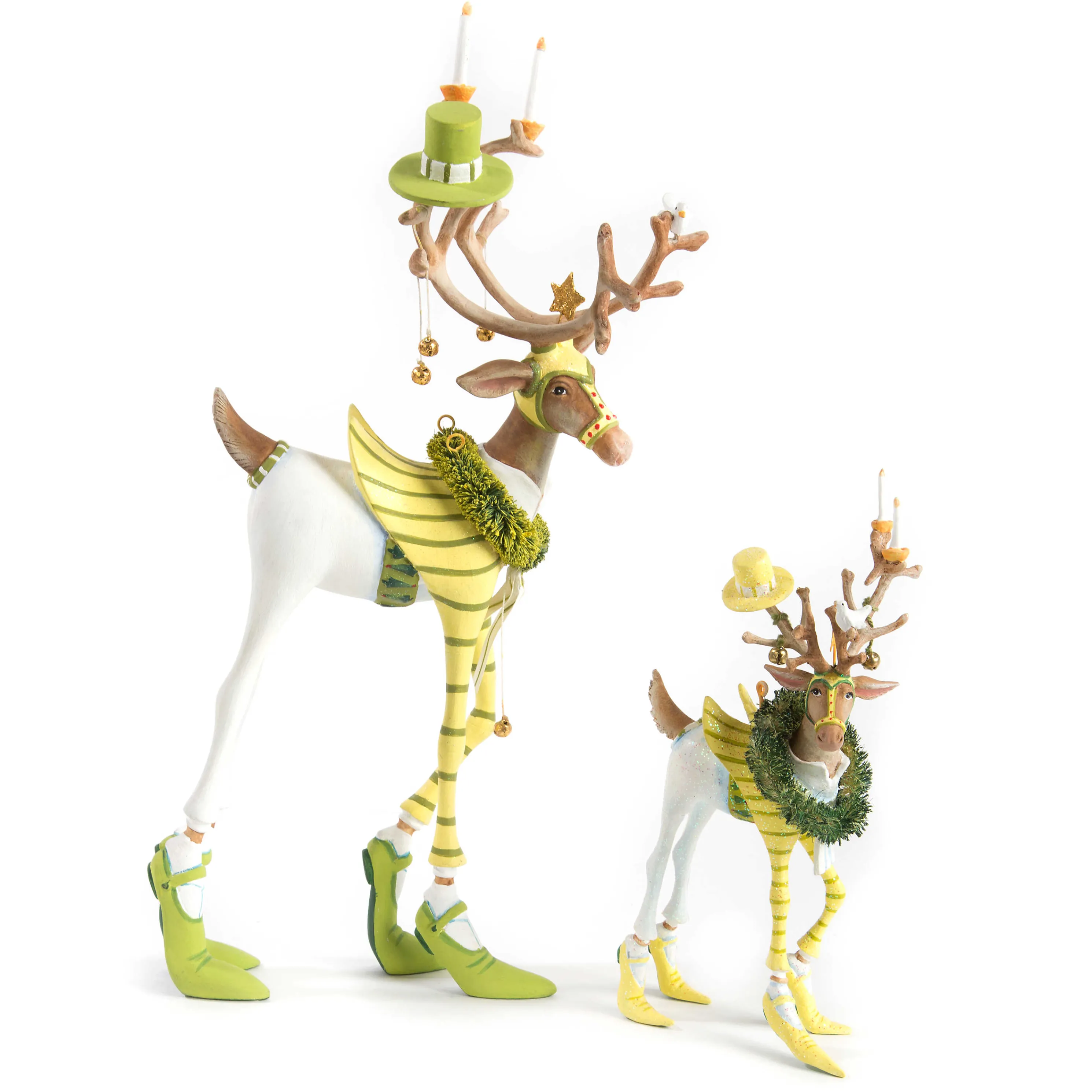 Patience Brewster Dash Away Prancer Reindeer Figure