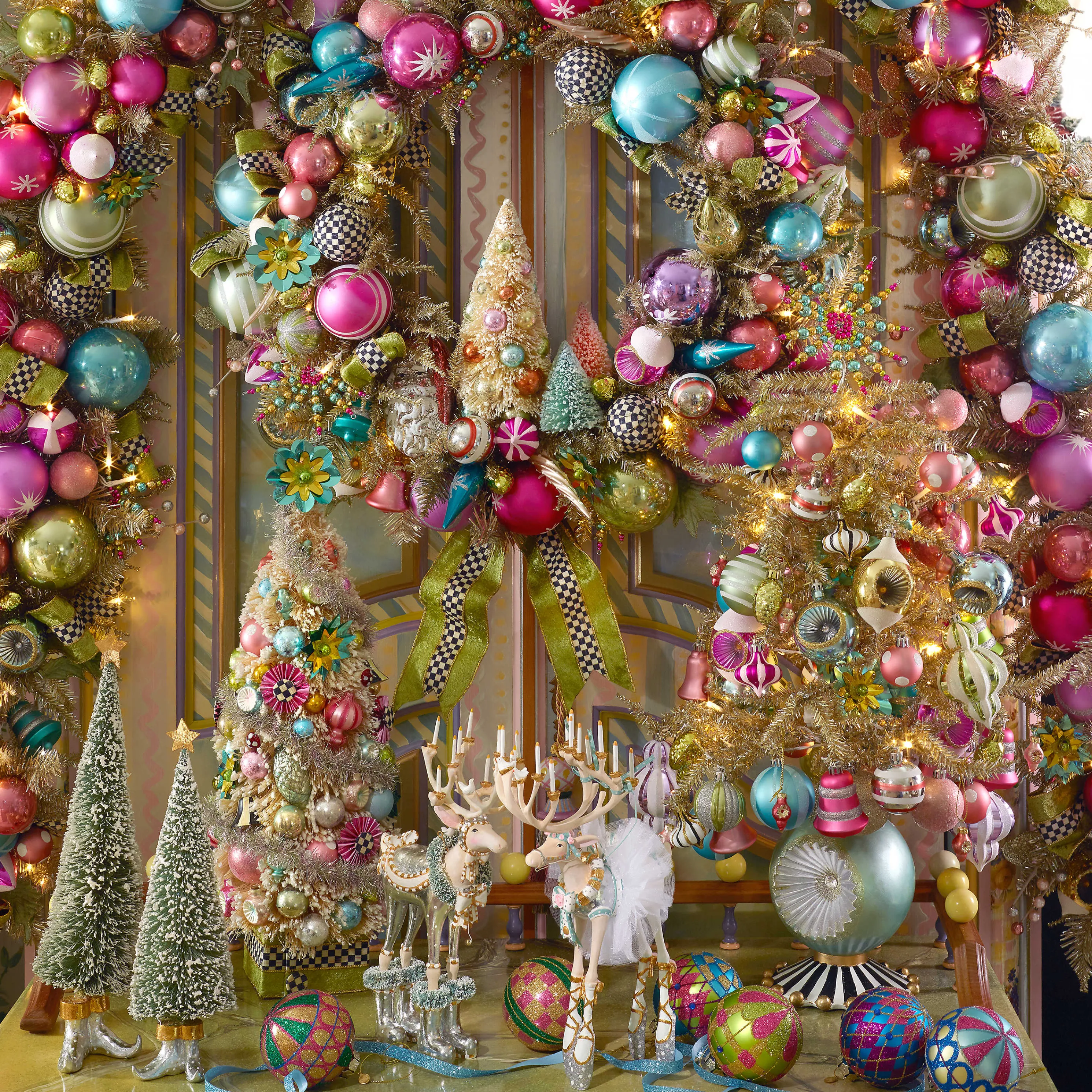 Patience Brewster Moonbeam Sisal Elf Tree Figures