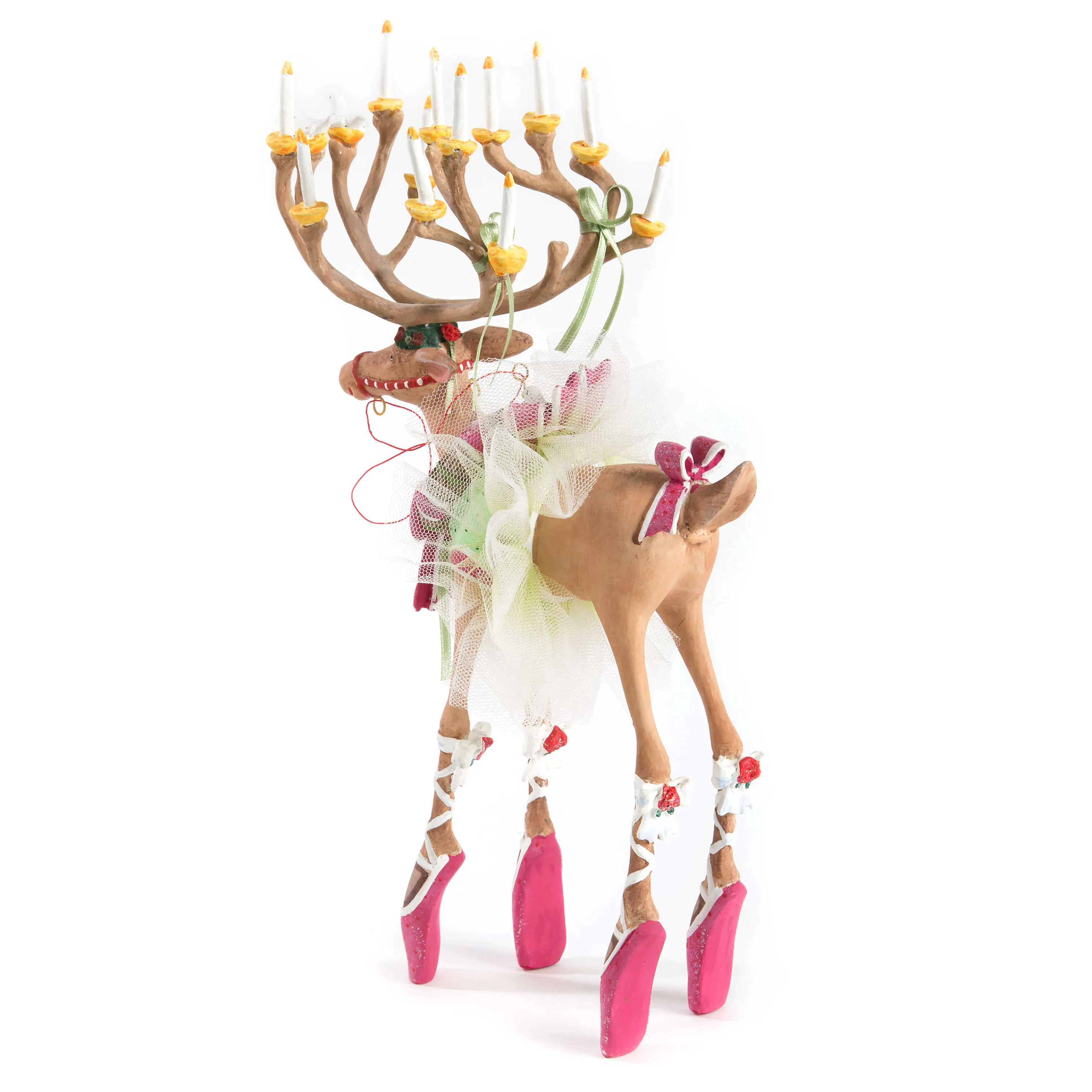 Patience Brewster Dash Away Dancer Reindeer Figure