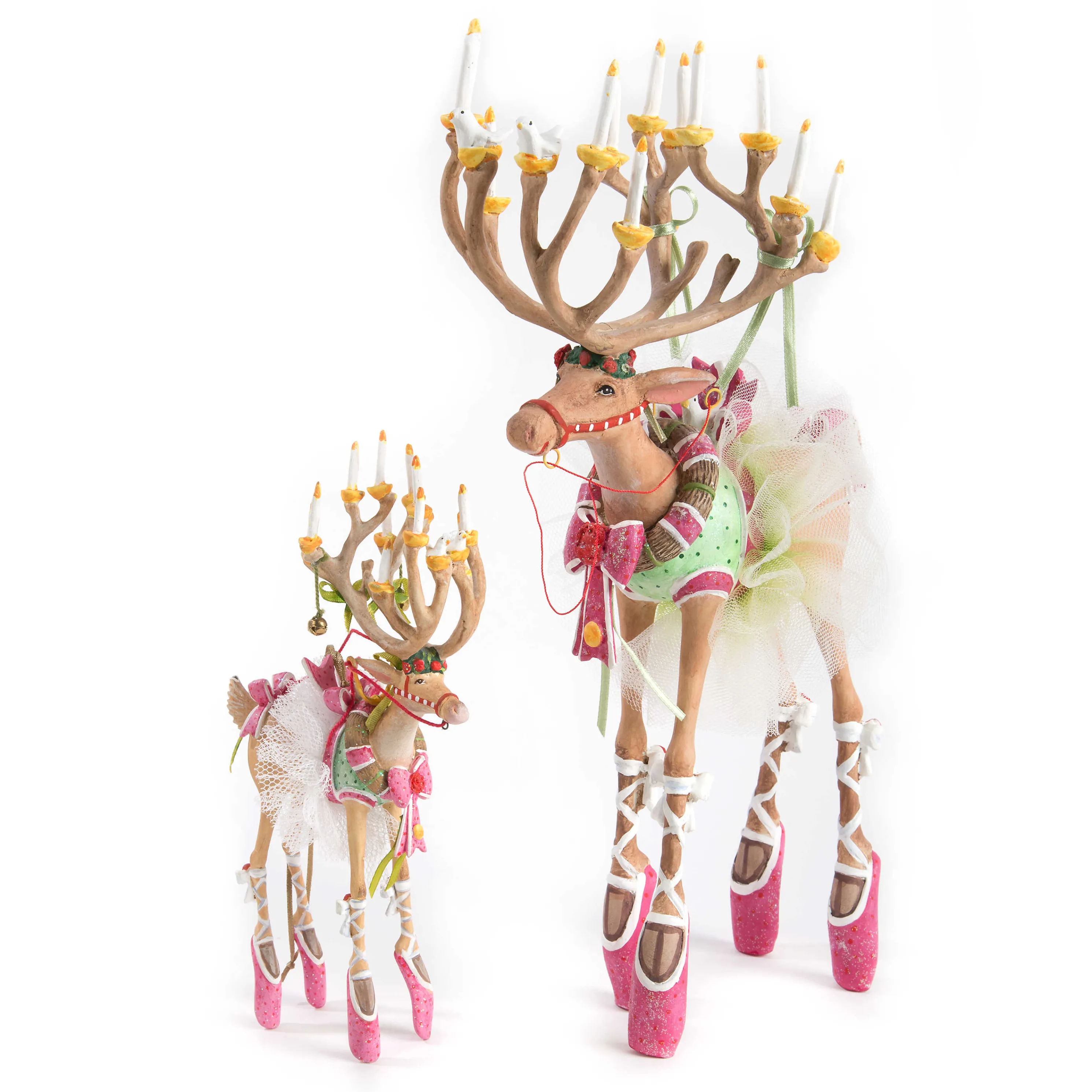 Patience Brewster Dash Away Dancer Reindeer Figure