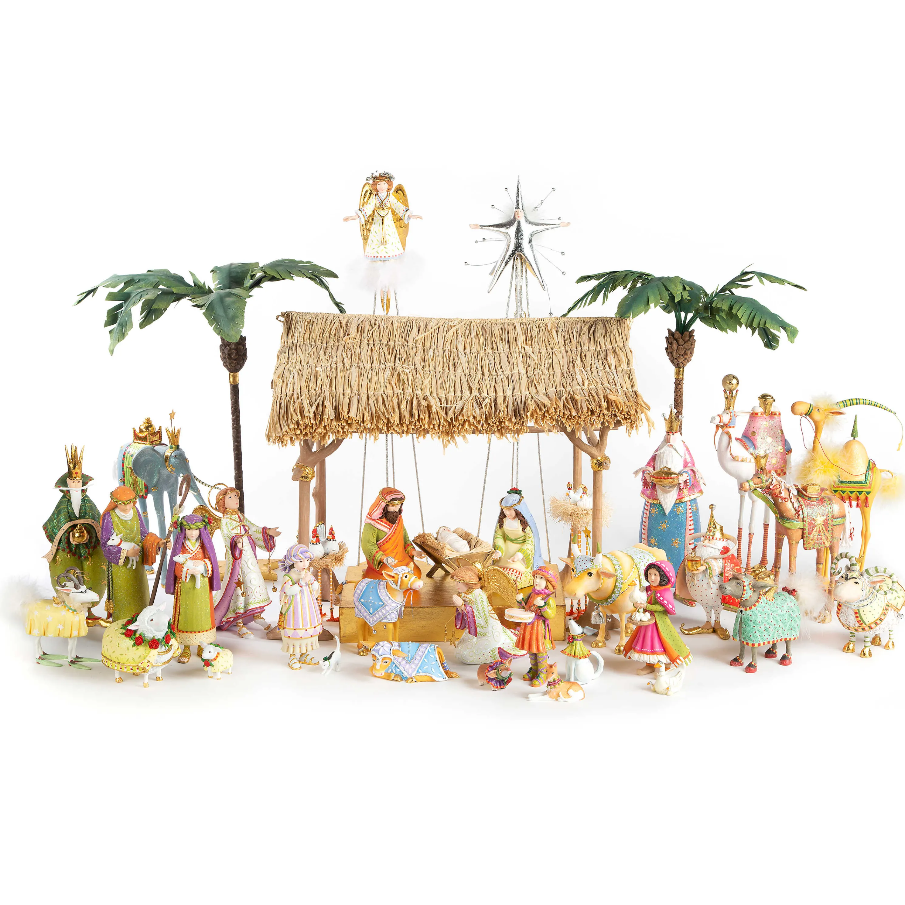 Patience Brewster Nativity Little Drummer Boy And Dog Figures