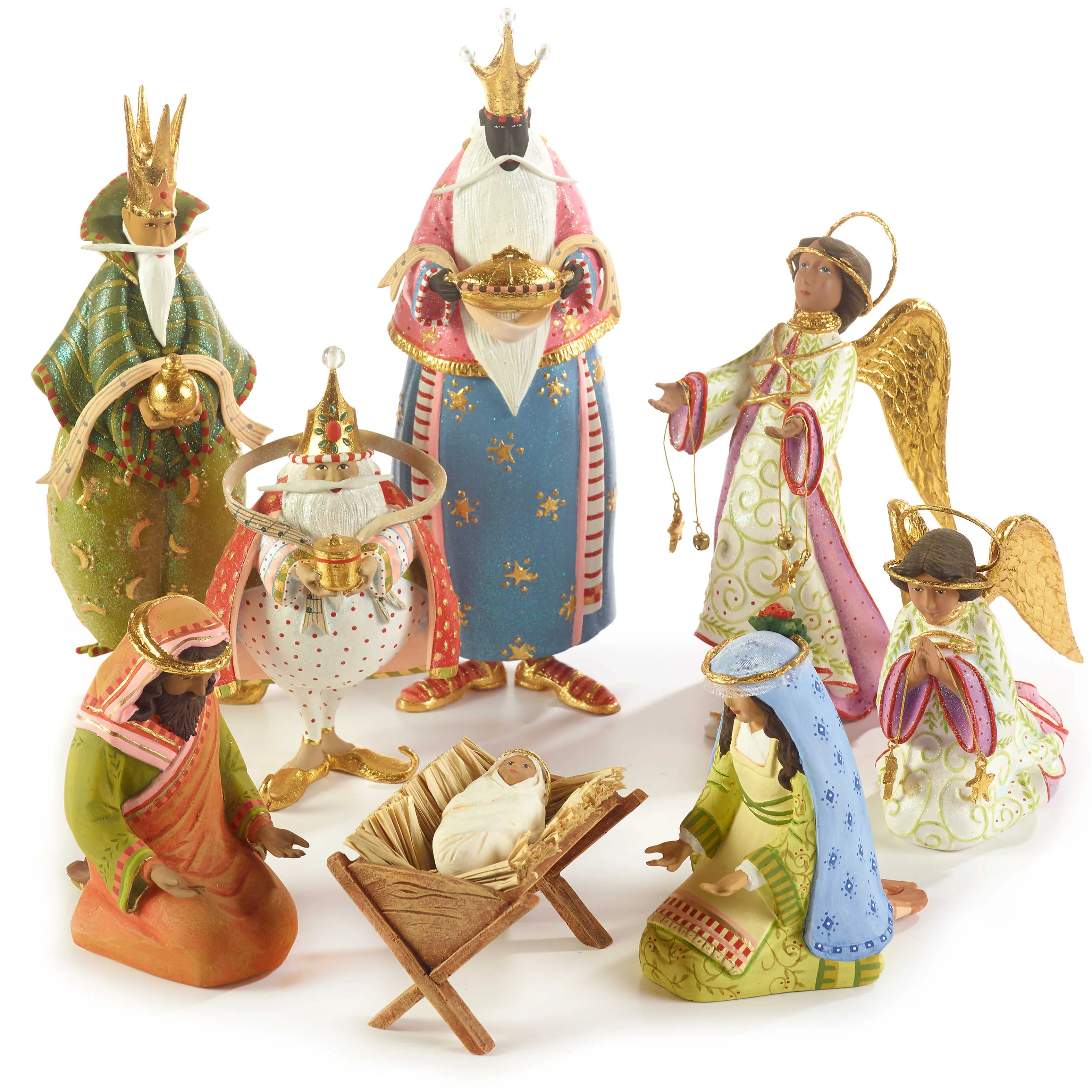 Patience Brewster Nativity World Holy Family Figures