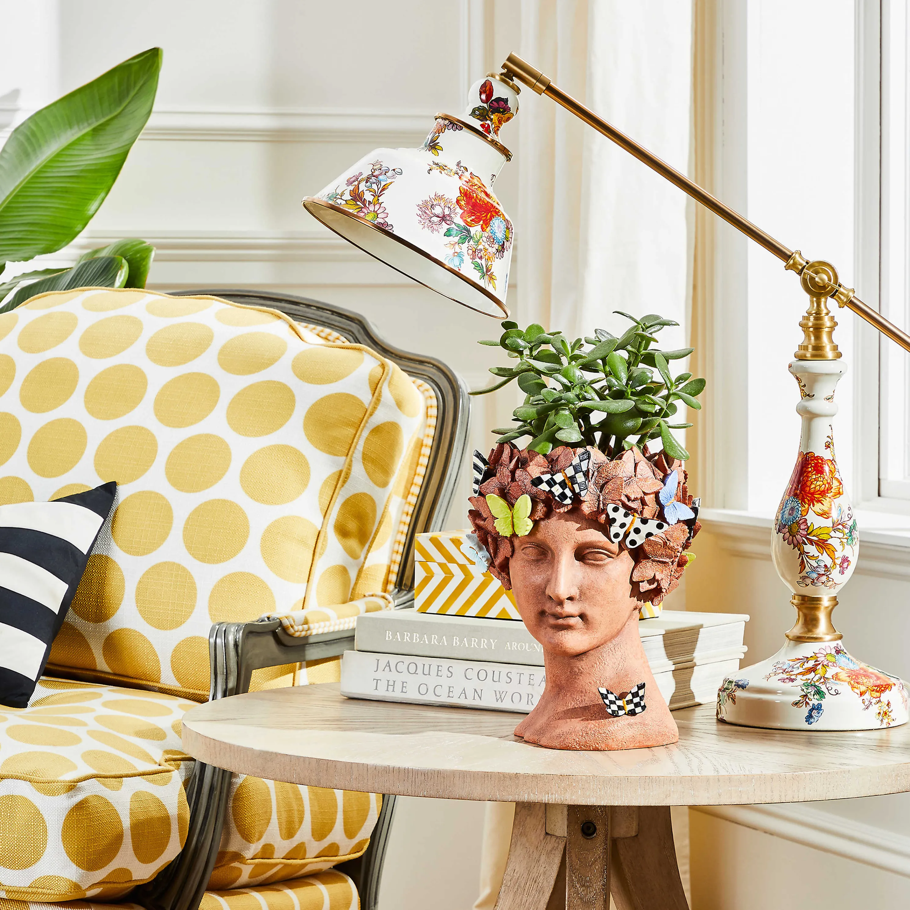 Persephone Bust Planter - Small